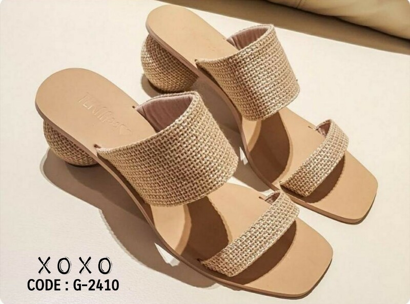 รองเท้าผ้าป่านสไตล์งานเกาหลี งานสวม คาดผ้าป่านลายกระสอบ ส้นทรงกลม งาน สวย เก๋ ดูแพง เกินราคาคะ งานจริงสวยมาก แมทส์ชุดง่าย