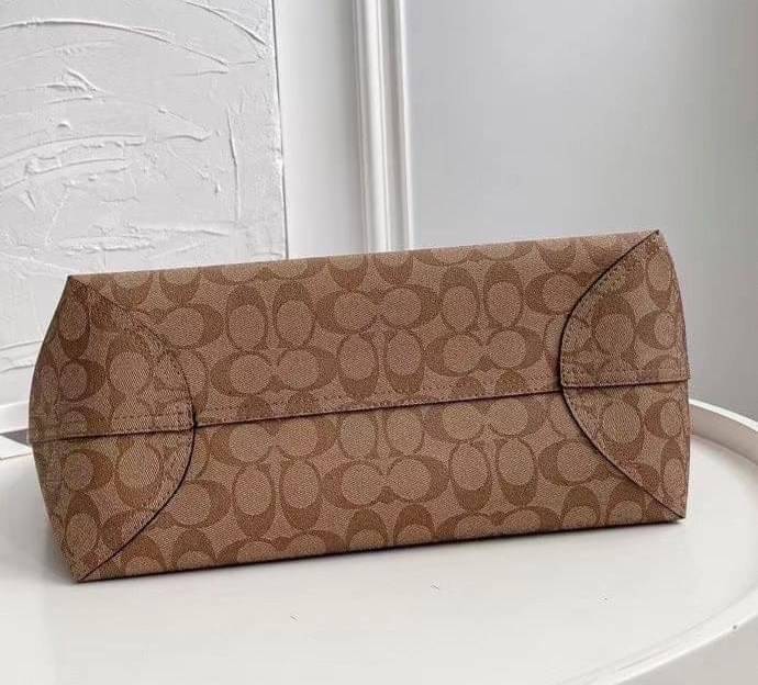 COACH CITY TOTE IN SIGNATURE CANVAS WITH HALLOWEEN (C5714)