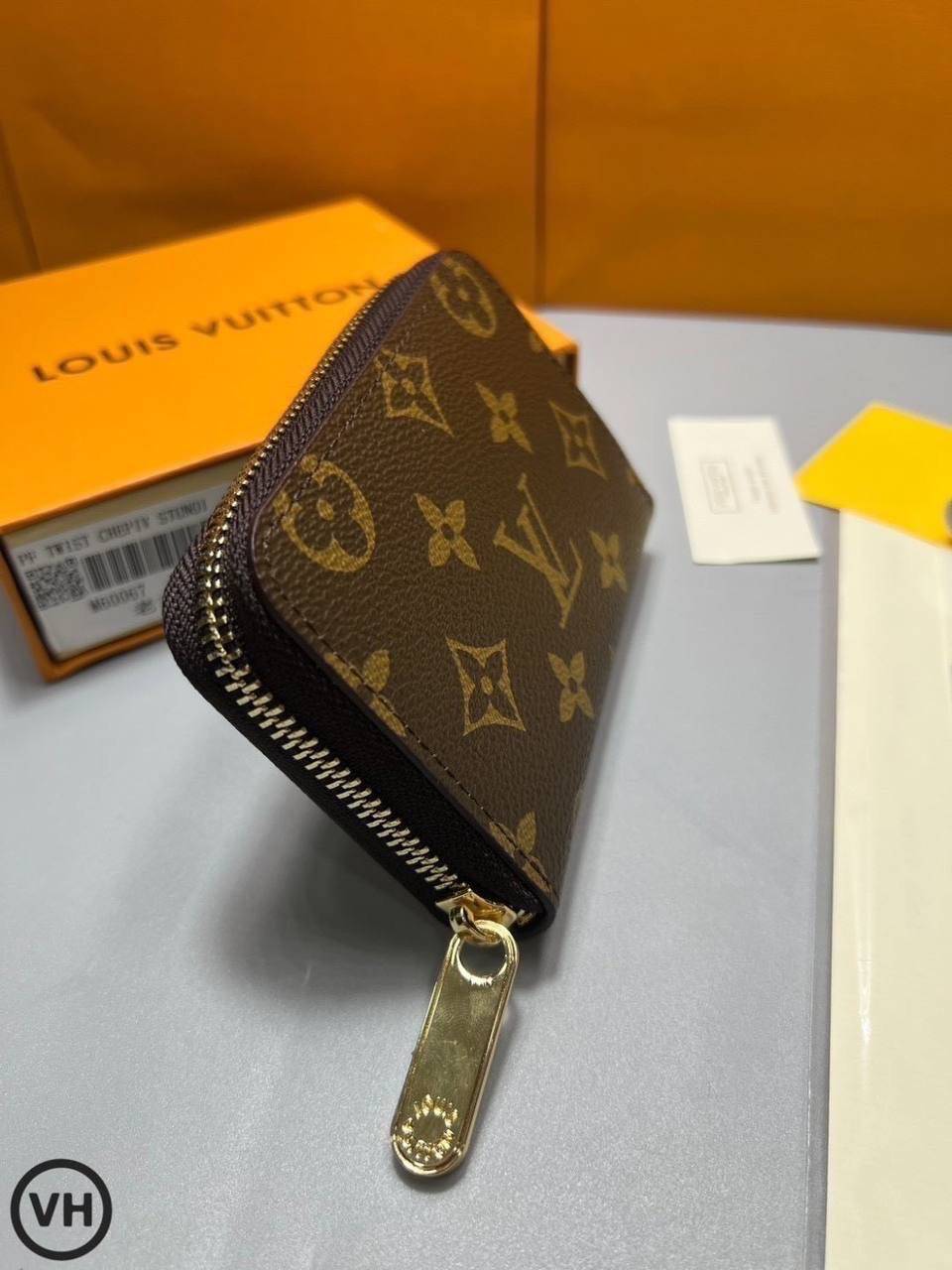 ORI หนังแท้ | LV Zippy Coin Purse / LV Short Wallet กระเป๋าสตางค์ใบสั้นกระเป๋าสตางค์ซิปรอบ 🤍 เกรดออริจินอล
