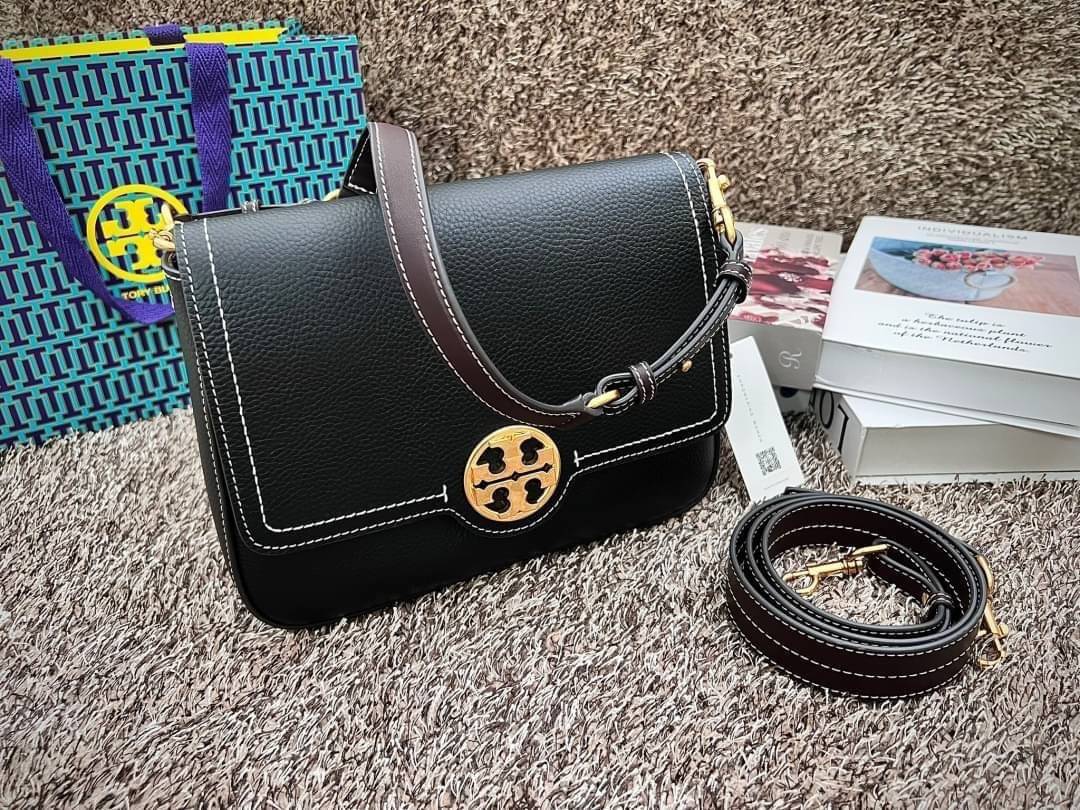 พร้อมส่ง 2 สี TORY BURCH FELIX CONVERTIBLE SHOULDER BAG กระเป๋าสะพาย เกรดท็อปออริ เกรดดีสุด สลับแท้ 1:1