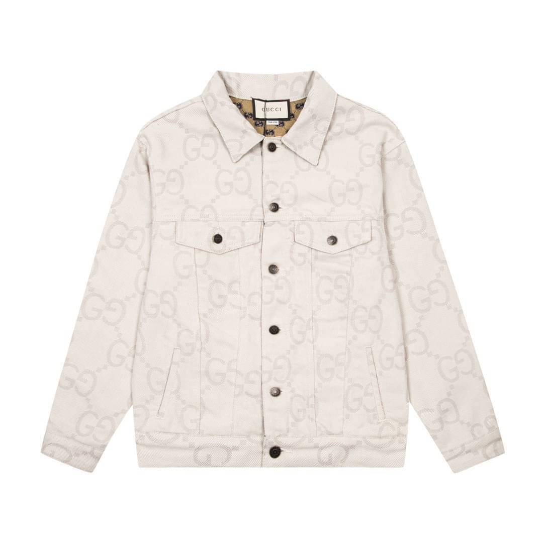 Gucci Maxi GG denim jacket / Gucci jacket Denim เกรดออริจินอล มีป้ายแท็กที่คอเสื้อ ใส่ได้ทั้งผู้หญิงผู้ชาย พร้อมส่งที่ไทย ภาพสินค้าถ่ายจากงานขายจริง ใช้งานต่างประเทศได้