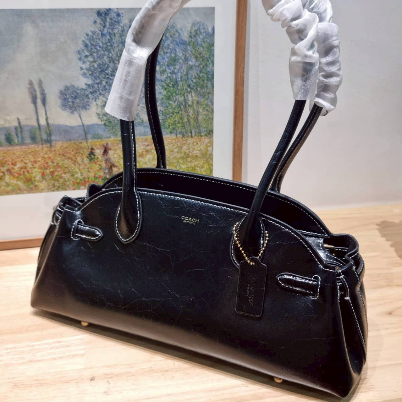 ORI หนังแท้ | Coach Empire carryall bag กระเป๋าสะพายทรงโฮโบ รุ่นใหม่ล่าสุดมาแรงมากๆ จึ้งสุดๆ ดีไซน์เฉี่ยว เก๋ สะพายไปคาเฟ่ ไปเที่ยวถ่ายรูปสวยๆ คือเหมาะสุดๆ