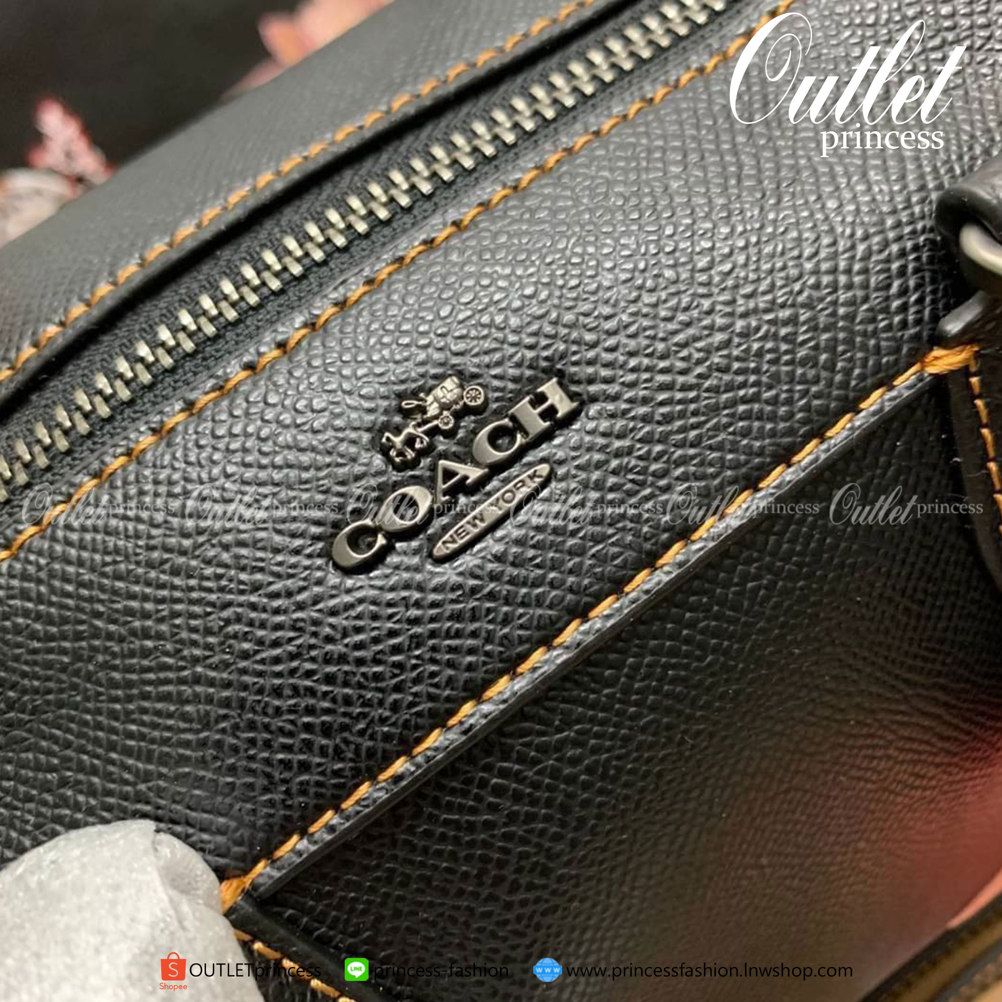 ของแท้ 100% COACH 31430 MINI BENETT SATCHEL WITH TATOO EMBROIDERY BLACK MULTI