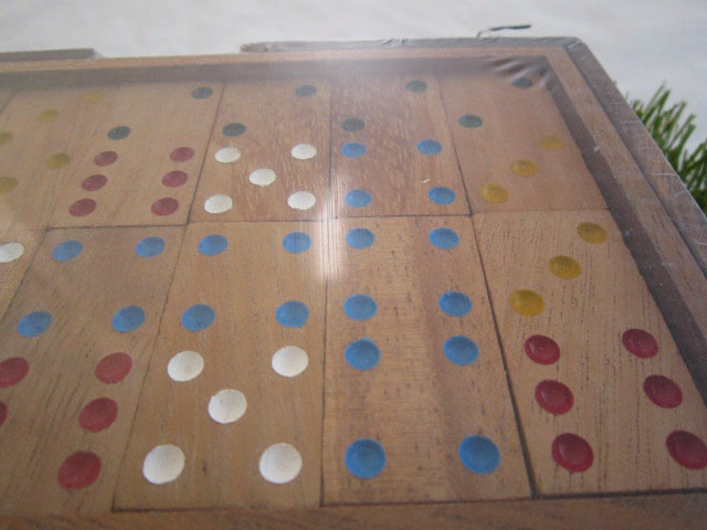 โดมิโน่ไม้ 6 แต้ม 28 ชิ้น