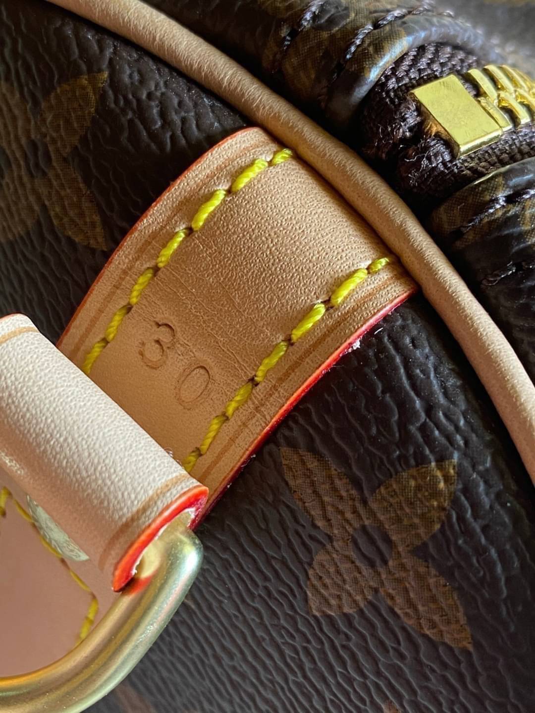 LV Speedy 30 Damier Monogram / Speedy Bandoulière 30 เกรดออริจินอล พร้อมส่งที่ไทย ภาพสินค้าถ่ายจากงานขายจริง ใช้งานต่างประเทศได้