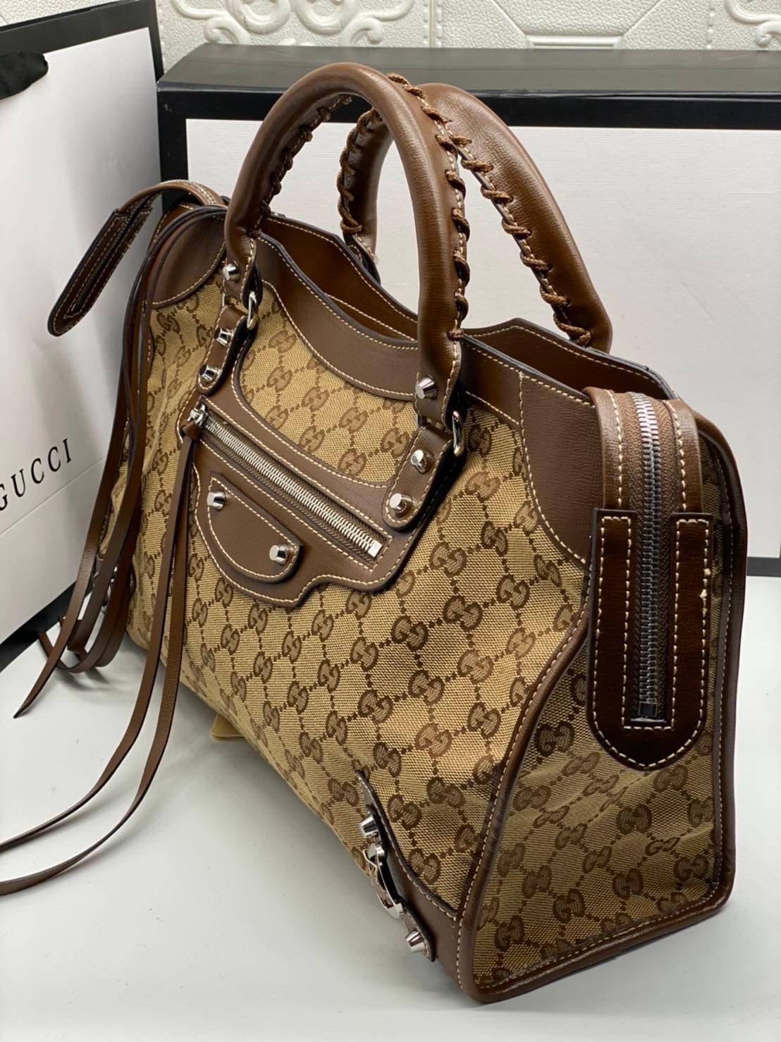 VIP 】หนังแท้ Gucci The Hacker Project medium Neo Classic bag พร้อมส่งที่ไทย