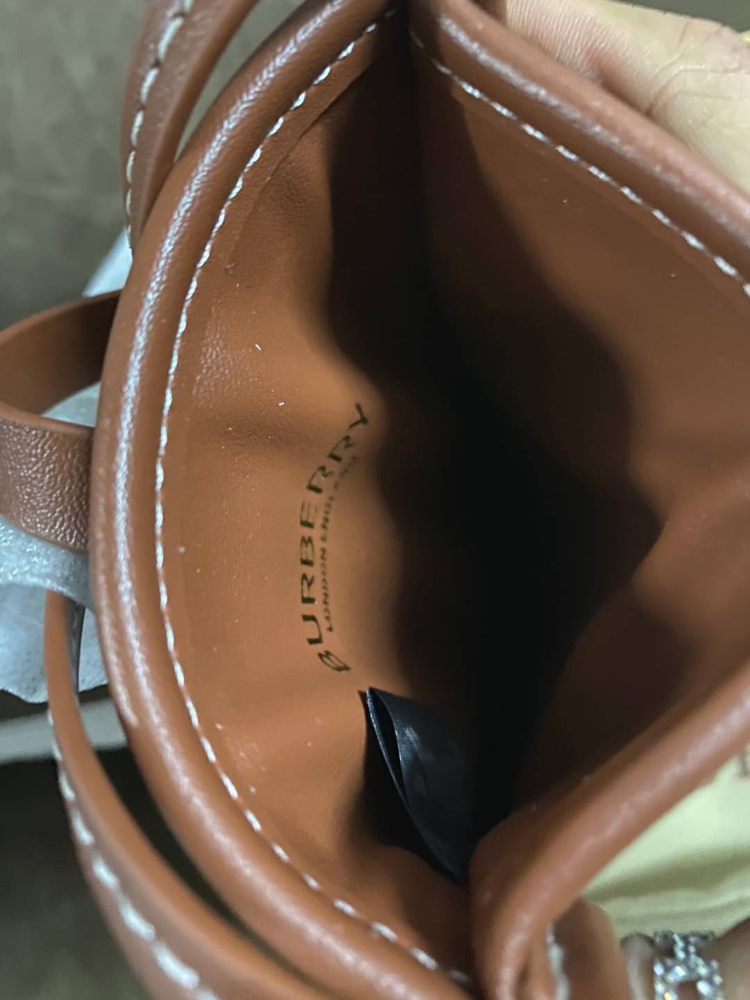 BURBERRY FRAGRANCES CROSSBODY BAG Gift With Purchase Limited Edition (GWP) วัสดุ Canvas & Leather