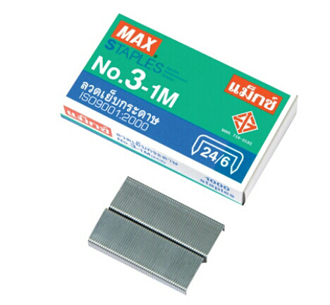 ลวดเย็บกระดาษ MAX 3-1M (24/6)