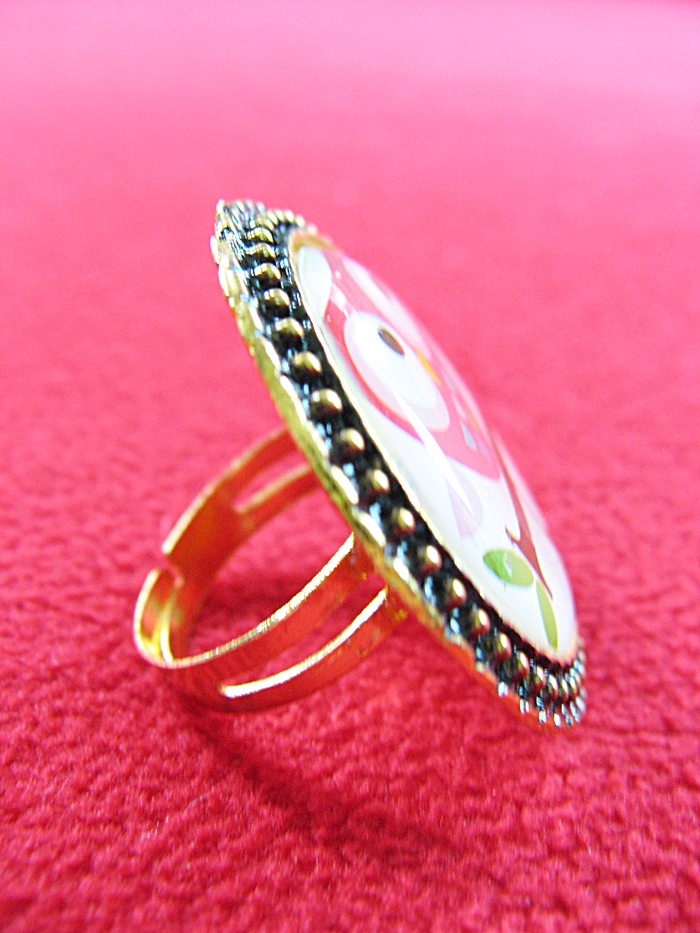 แหวนสไตล์วินเทจ นกฮูก แบบ4ค่ะ