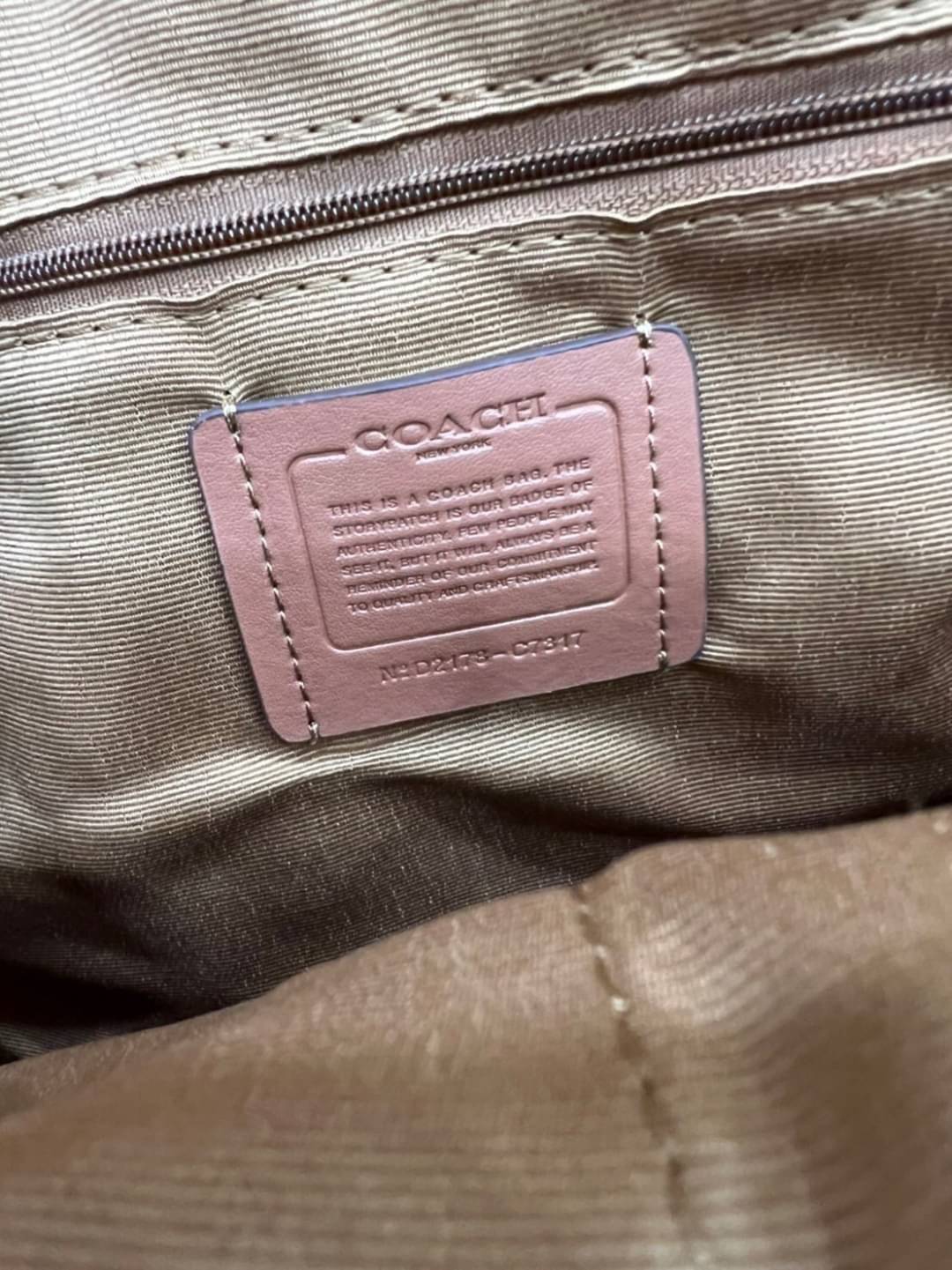 COACH Court Backpack In Signature Canvas With Tiger พร้อมส่งที่ไทย