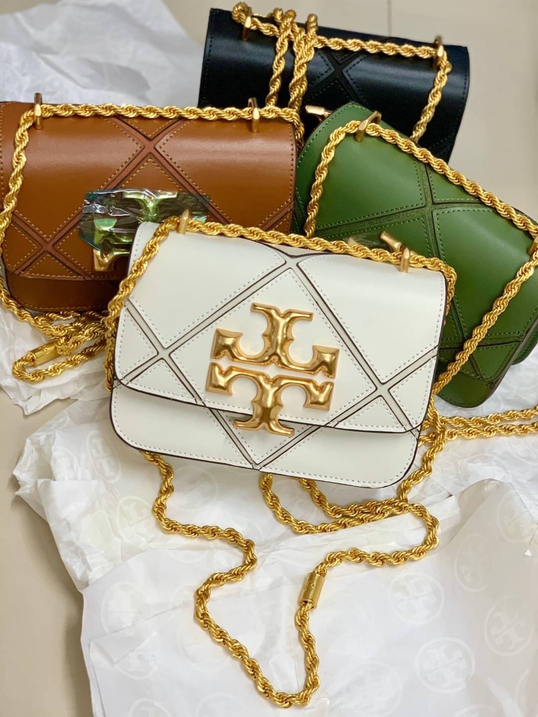 TORY BURCH ELEANOR SMALL SHOULDER BAG / Tory Burch Eleanor quilted shoulder bag น้องเล็ก หรู ดูแพง ลุคไหนๆ ใบนี้เอาอยู่เลยค่าา! Best seller ใครยังไม่มีติดตัว รอบนี้จัดเลยค่าา