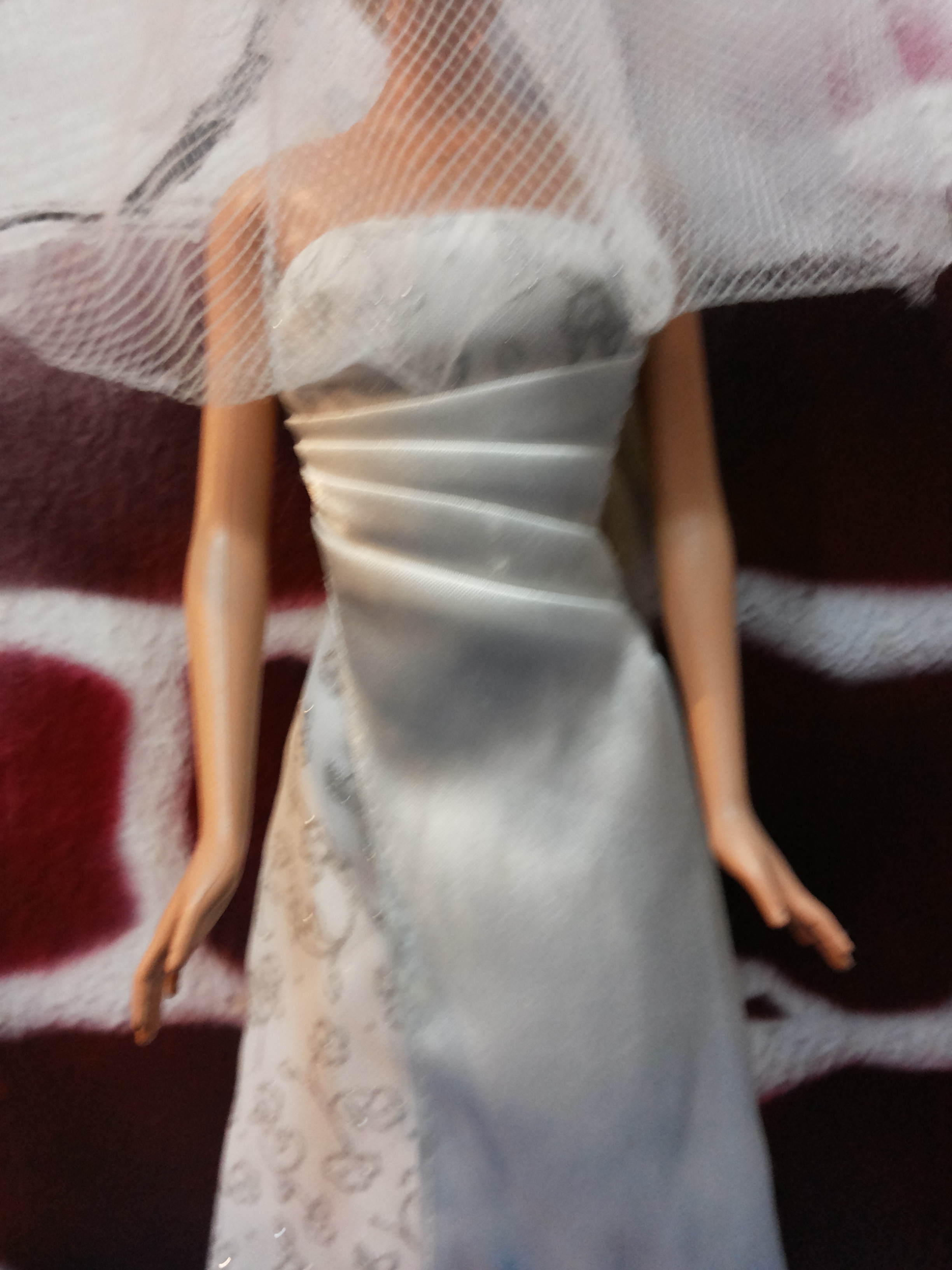 ฺBarbie in Bridal Beauty ตุ๊กตาบาร์บี้แท้มือสองสภาพดีมาก