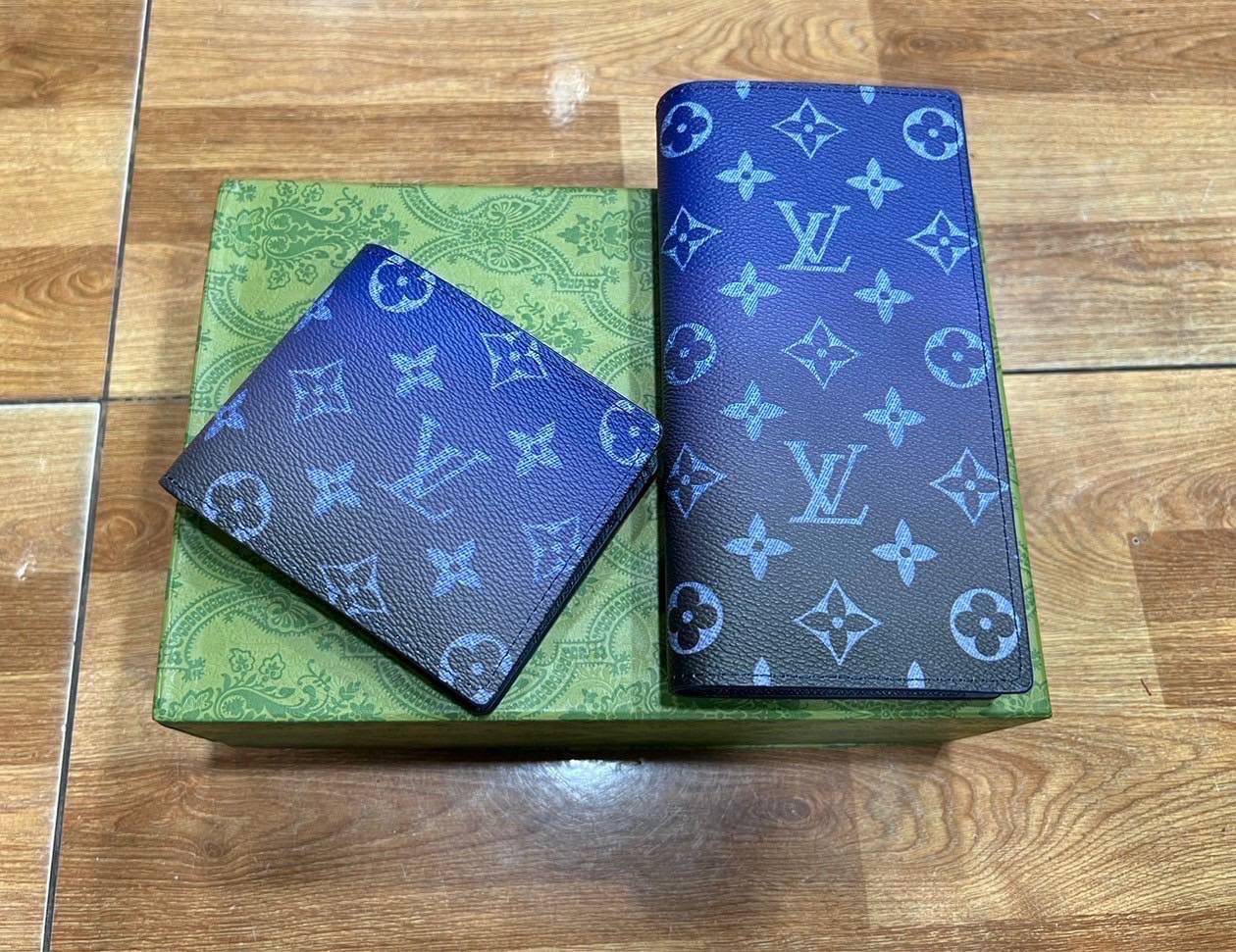 ORI หนังแท้ | LV Long Wallet / LV Short Wallet / LV Brazza Monogram Wallet กระเป๋าสตางค์ใบยาว กระเป๋าสตางค์ใบสั้น กระเป๋าสตางค์ผู้ชาย