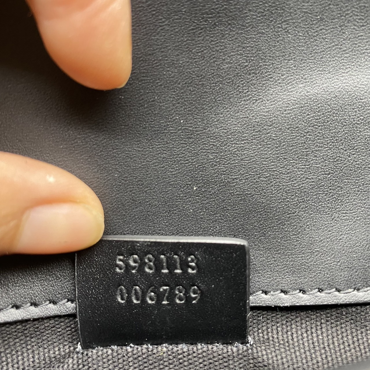 หนังแท้ GUCCI GG Black belt bag พร้อมส่งที่ไทย