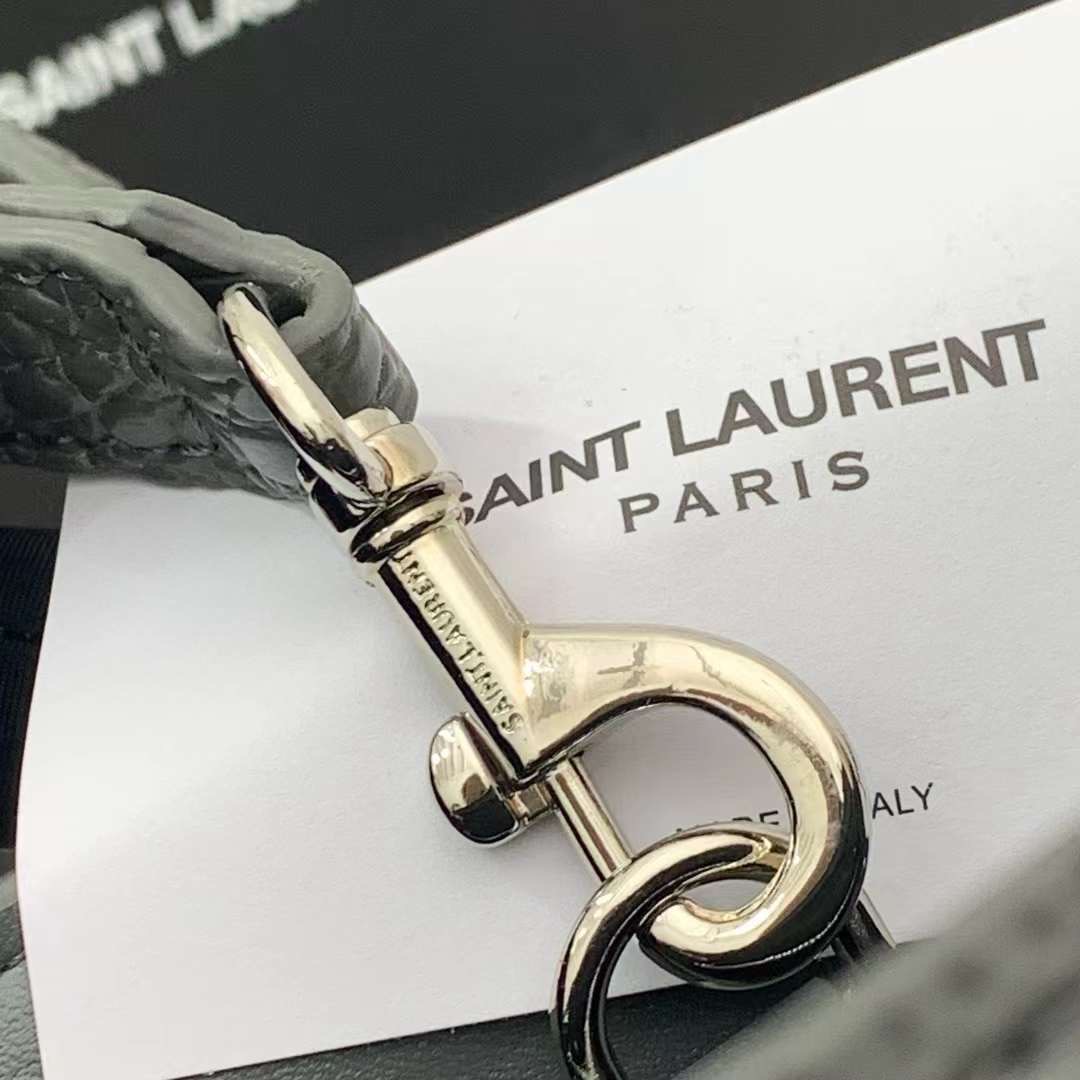 YSL TOTE BAG / SAC DE JOUR BABY IN CROCODILE LEATHER กระเป๋าสะพายทรงโท้ท หนังลายจระเข้สวยหรู จุของได้เยอะ เกรดออริ 1:1 เทียบแท้ ภาพถ่ายจากงานขายจริง ใช้งานต่างประเทศได้