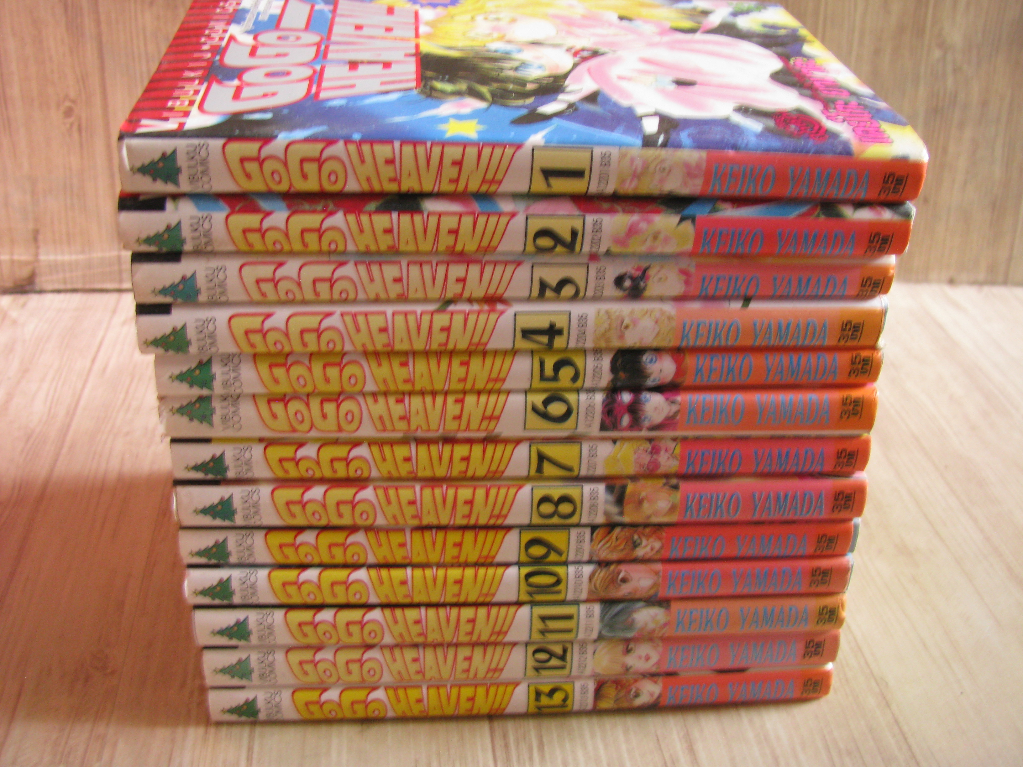 GO GO HEAVEN ครบชุด 13 เล่มจบ เคย์โกะ ยามาดะ เขียน (สภาหหนังสือบ้าน)