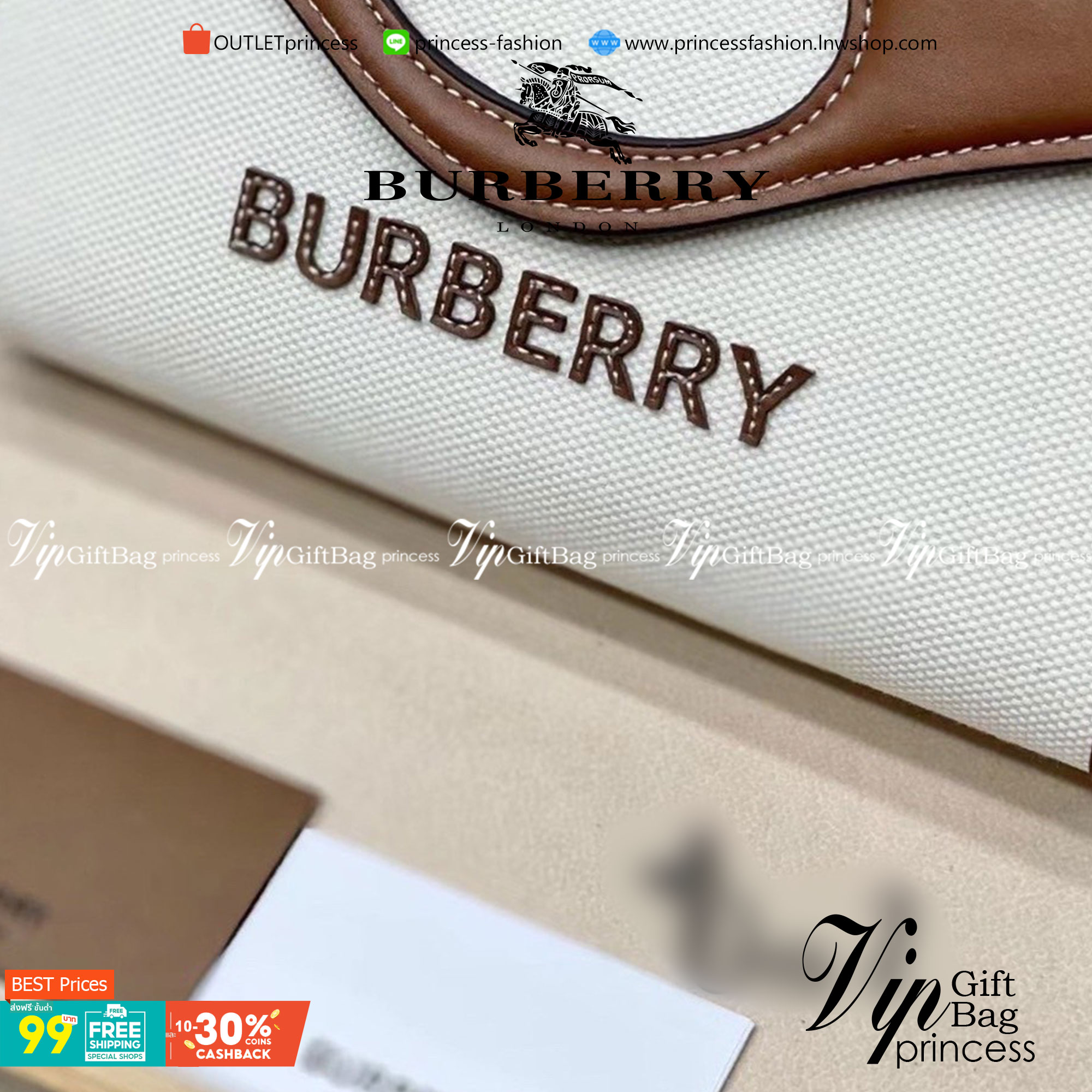 BURBERRY Vintage Canvas and Leather Foldover pocket Bag วัสดุแคนวาสอย่างดีตัดขอบหนัง มาพร้อมสายสะพายยาวถอดออกได้ค่ะ จะถือเป็นคลัชเท่ๆ ก็ได้ สะพายข้างก็คูล Rare items อีกแล้วค่าา เด็ดๆ แบบนี้ห้ามพลาดน้าาา