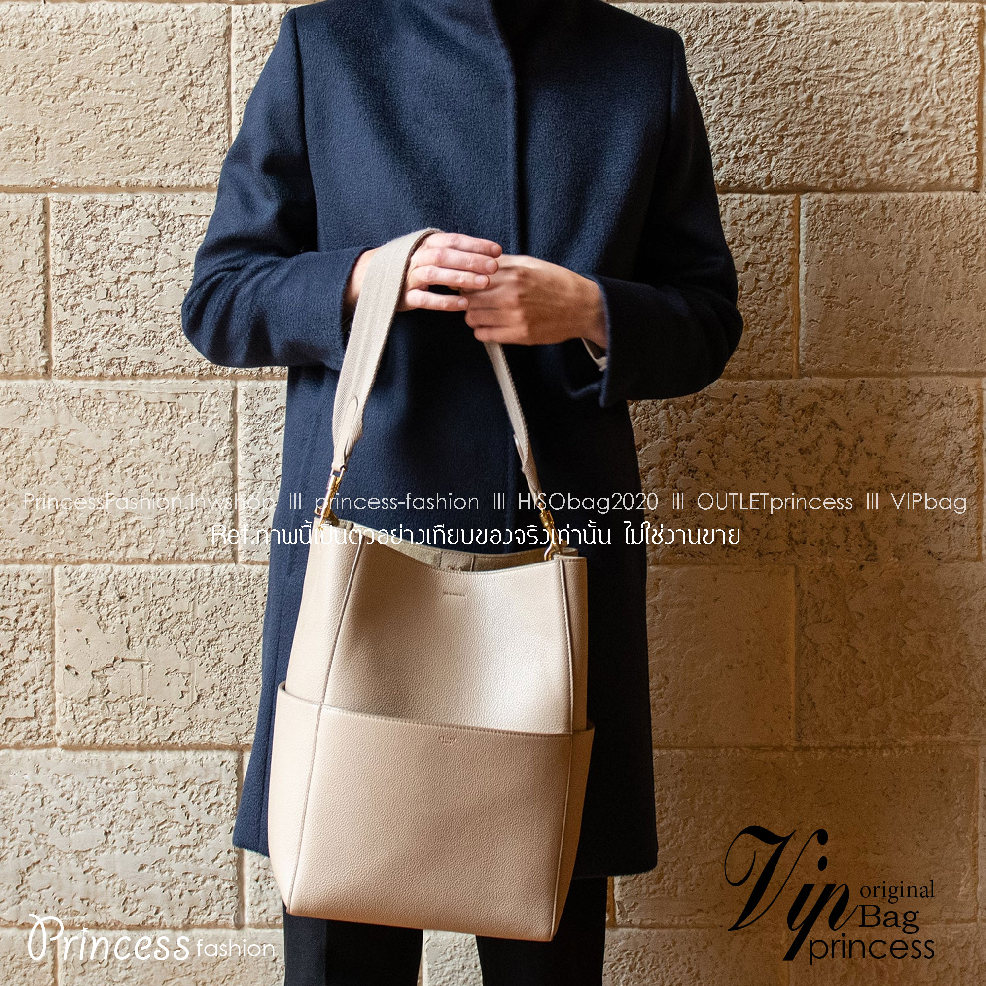 CELINE Sangle Bucket bag in soft grained calfskin / CELINE TOTE BAG พร้อมส่ง กระเป๋าทรงโท้ท ใบใหญ่ ภายในโล่งกว้าง จุของได้เยอะ ใช้งานง่าย ได้ทุกลุค สวยหรู