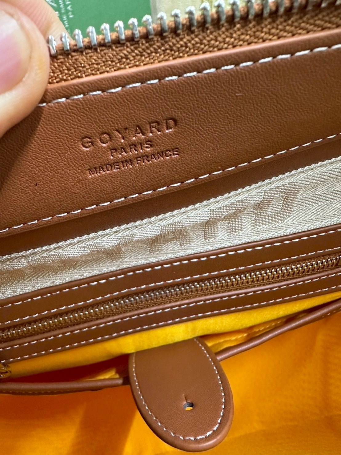 7 สี ORI หนังแท้ | GOYARD Goyardine Sac Marie Galante 35cm / Goyard Tote Bag กระเป๋าสะพายทรงโท้ท พร้อมหูจับใช้งานง่าย ภายในโล่งกว้าง หรูหราลงตัว