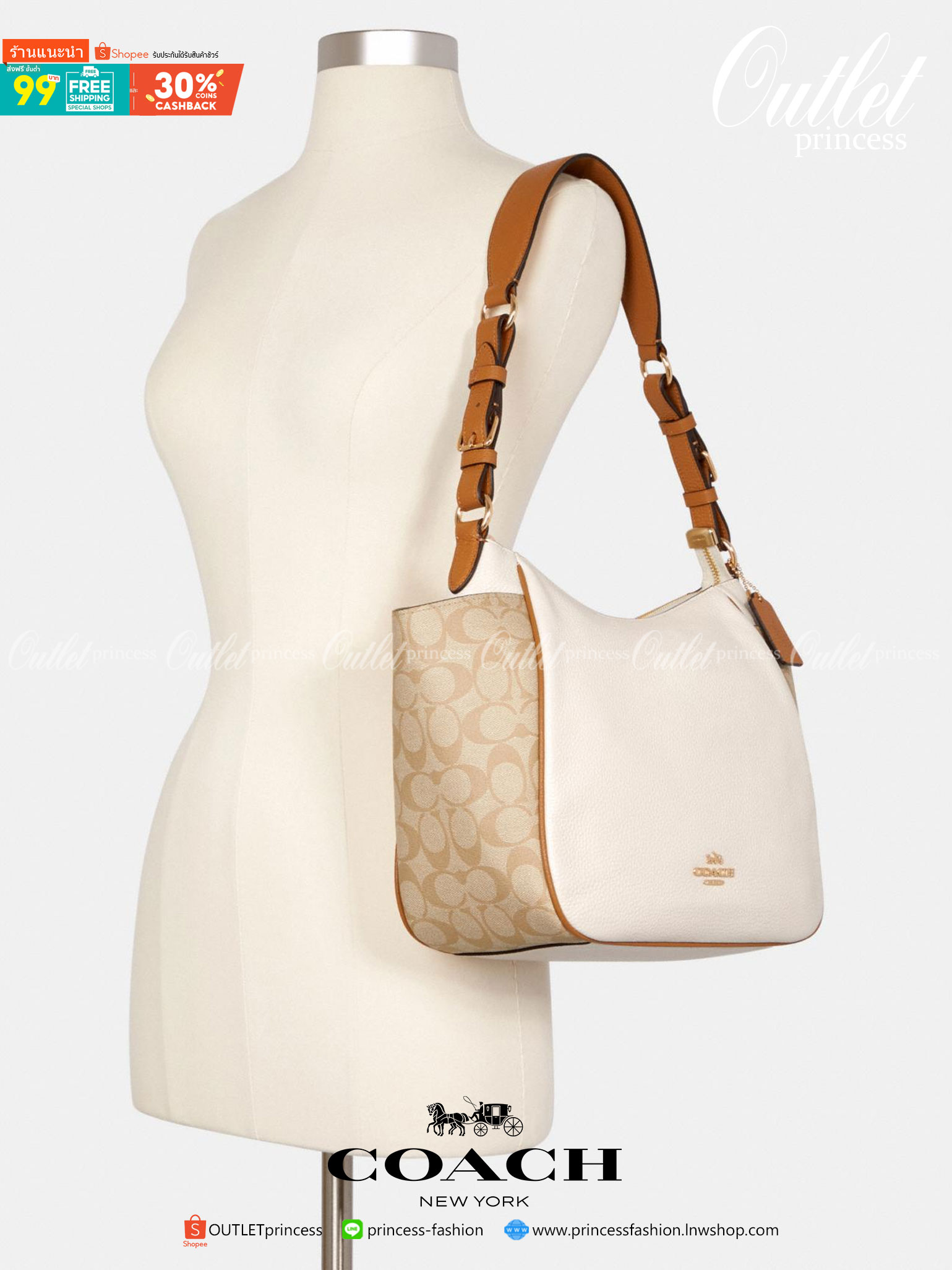 สินค้าออกใหม่ พร้อมคอลเลคชั่นสีใหม่ล่าสุดค่ะ! COACH RORI SHOULDER BAG ((C2855)) พร้อมส่งที่ไทย สวยก่อนใครแน่นอนค่ะ! กระเป๋าสะพายไหล่ หนังแท้ชั้นดีที่สุด หนังนิ่ม ทรงสวย หลงรักแน่นอนค่ะ