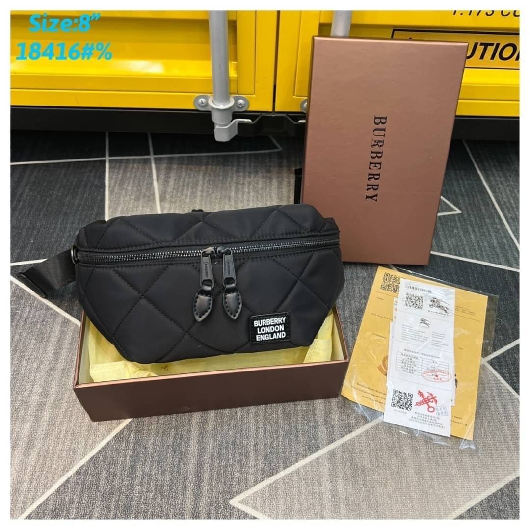 BURBERRY BELT BAG / Burberry Vintage Check Sonny Belt Bag / BURBERRY FRAGRANCES BELT BAG กระเป๋าคาดเอว คาดอกแบบ UNISEX ใช้ได้ทั้งชายหญิง