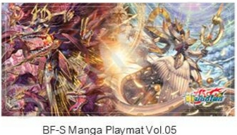 พร้อมส่ง Playmat แผ่นรองเล่นการ์ด ชินบัดดี้ไฟท์ แบบยาง Vol.5 ลาย Time Ruler (BF-S-MPT05)