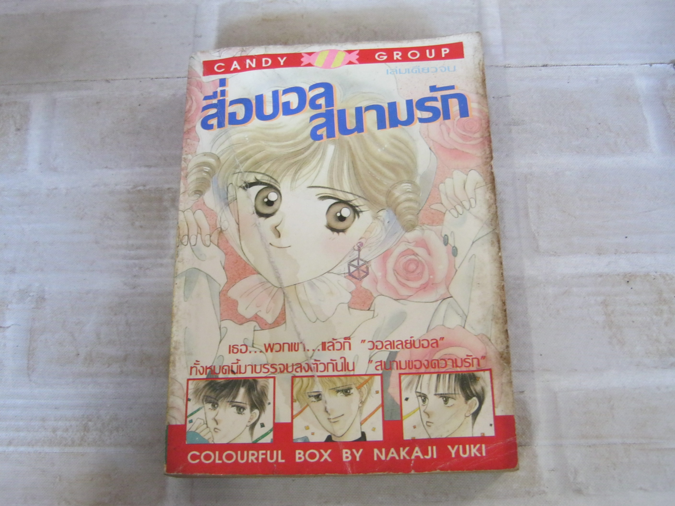 สื่อบอลสนามรัก เล่มเดียวจบ Nakaji Yuki เขียน***สินค้าหมด**