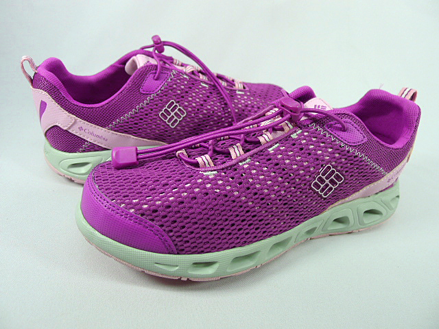Columbia Drainmaker III Youth - Razzle Pink Clover Y7us/39eu/25cm.