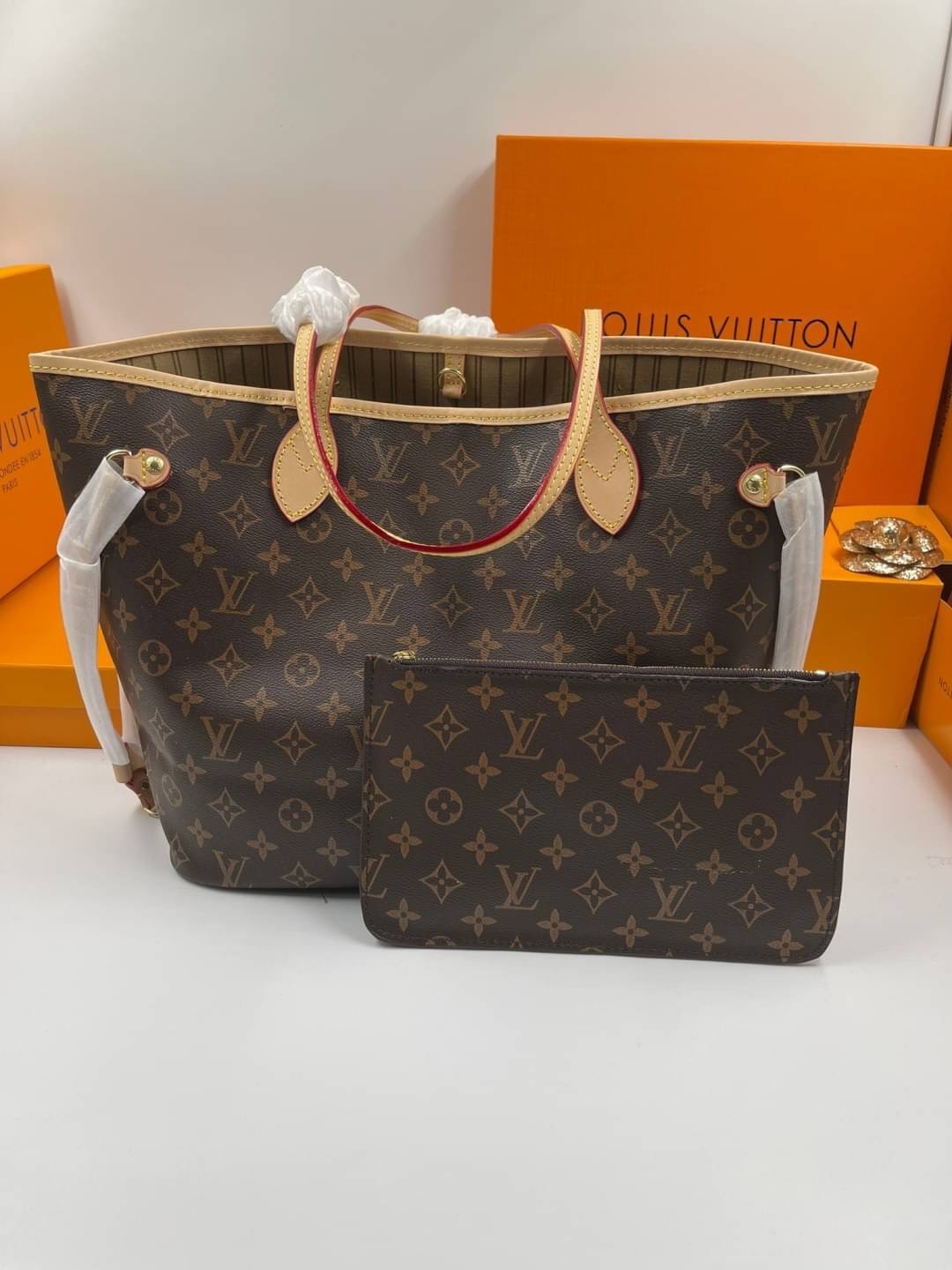 LV Neverfull GM Monogram 36cm / LV Shopping Bag พร้อมส่ง 4 สี **สินค้าเกรดออริจินอล 1:1 สลับแท้