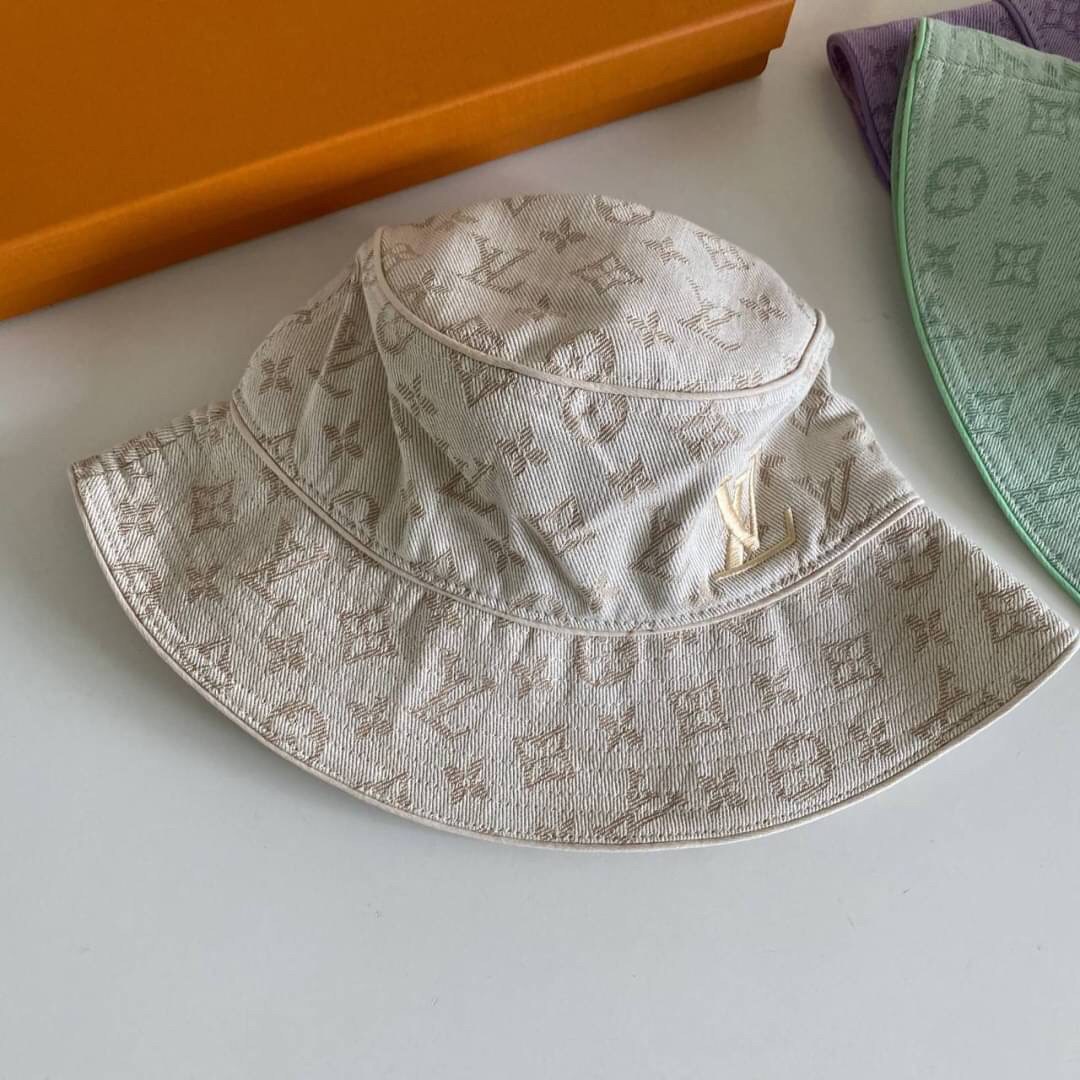พรีเมี่ยมกิ๊ฟแท้ 100% 】พร้อมส่งที่ไทย!! ที่นี่ที่เดียว Louis Vuitton Bucket Hat 4colors สีพาสเทลสวยละมุนมากค่ะ มีจำนวนจำกัดนะคะ