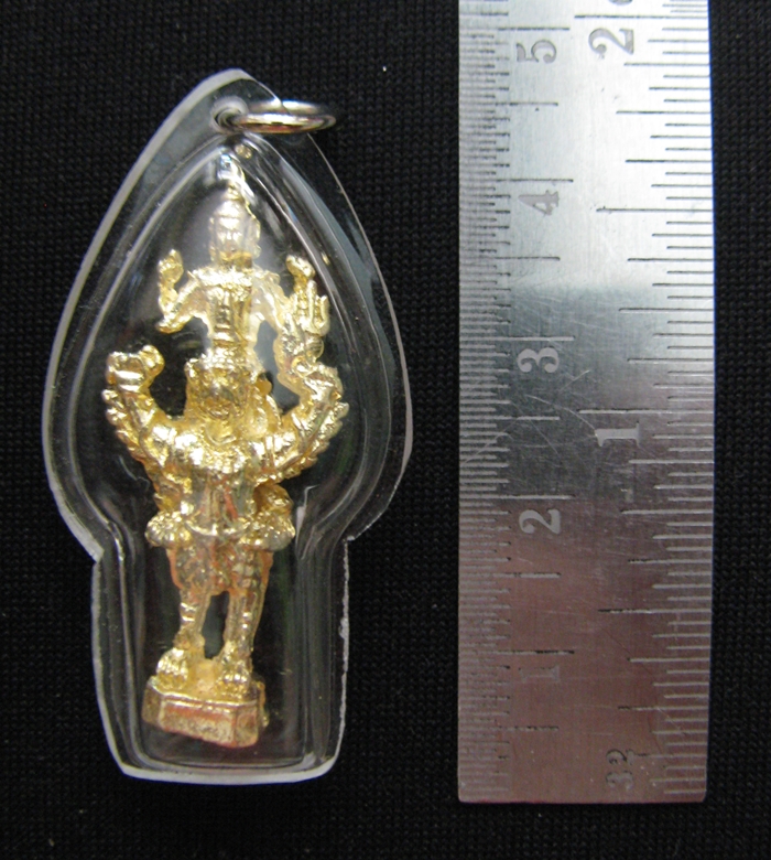 พระนารายณ์ทรงครุฑเลี่ยมกรอบใสของวัดหนองหอย จ.ราชบุรีค่ะ (พร้อมเงินก้นถุงค่ะ)