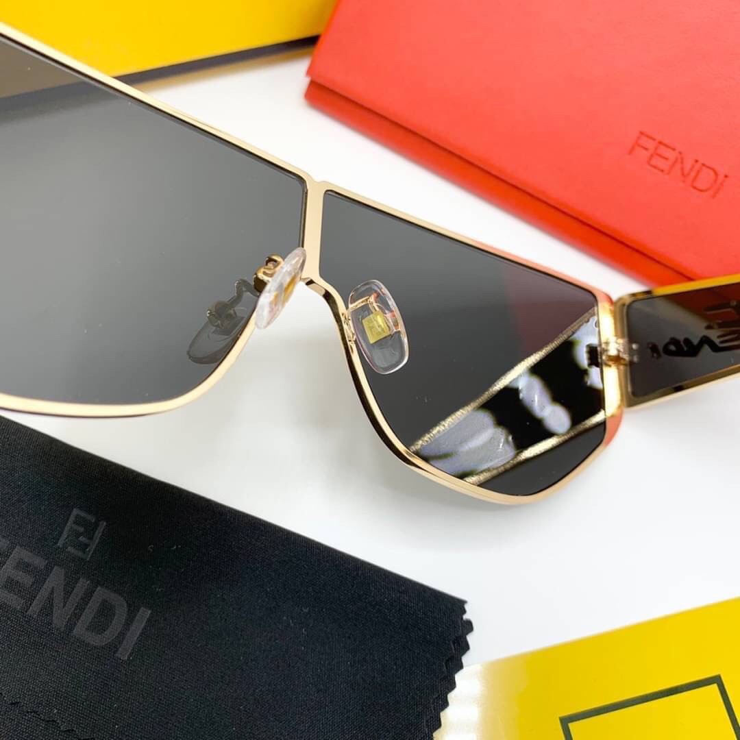 FENDI SUNGLASSES แว่นตาเฟนดิ เกรดออริจินอล 1:1 งานสวยสุด คุณภาพดี Hi-quality กันแดดเต็มประสิทธิภาพ UV400 ภาพถ่ายจากสินค้าจริง