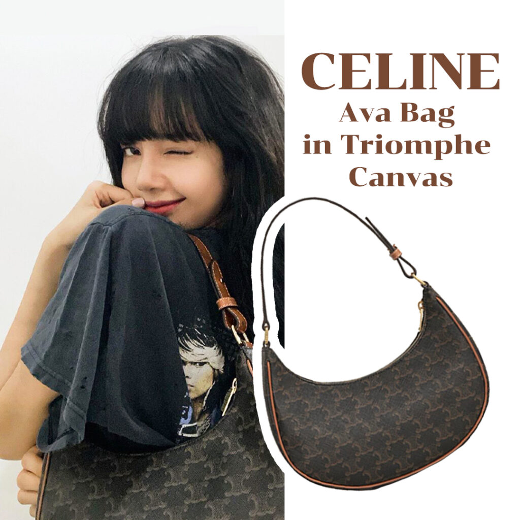 CELINE SHOULDER BAG VIP GIFT WITH PURCHASE (GWP) AVA BAG IN SMOOTH CALFSKIN พรีเมี่ยมกิ๊ฟ Limited Edition จาก CELINE HAUTE PARFUME DUTYFREE COUNTER วัสดุหนังสังเคราะห์เรียบสวย ดีไซน์สวยหรูฮิตสุดในเกาหลี! หนังสวยอยู่ทรงกันน้ำ เปิดปิดด้วยซิปแบรนด์ ภายในโล่ง