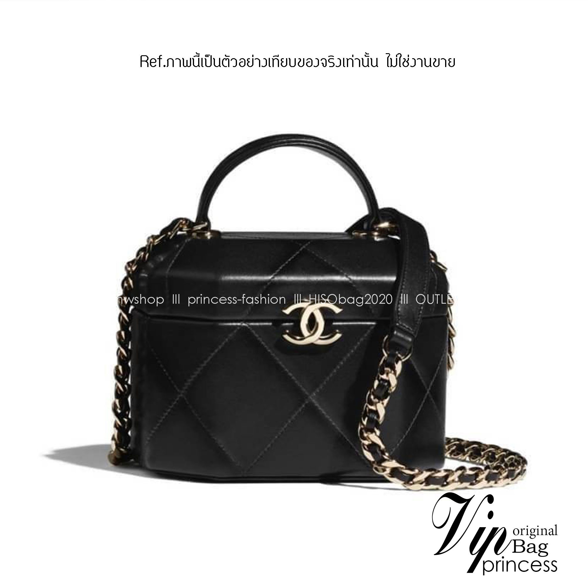 Chanel small Vanity case พร้อมส่งแล้วค่า งานที่สาวๆ ตามหา เกรดท็อปออรินอล งานเหมือนสุด หนังแท้ สวยงามตามรูป