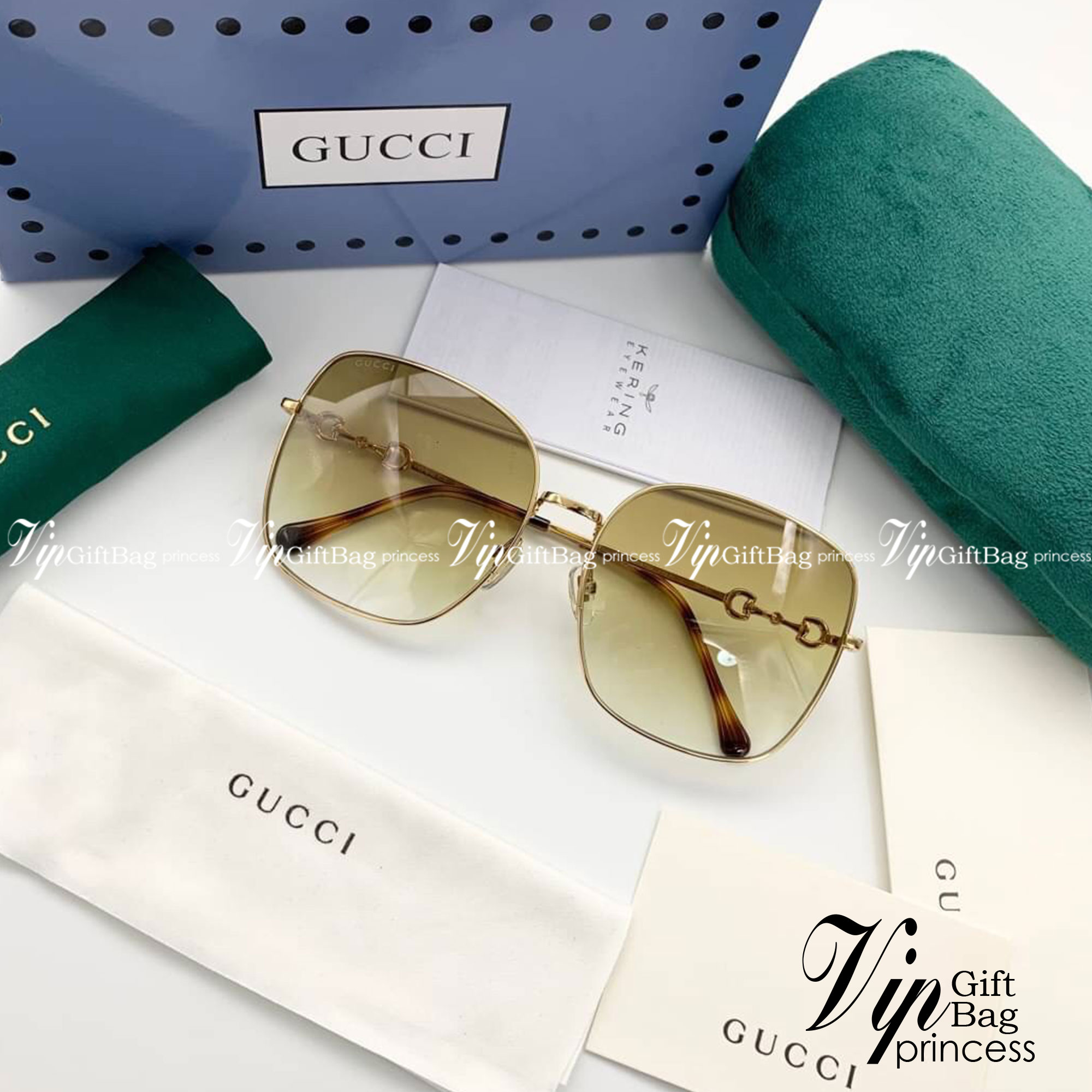 GUCCI SUNGLASSES แว่นตากันแดดชาแนล เกรดออริจินอล 1:1 งานสวยสุด คุณภาพดี Hi-quality กันแดดเต็มประสิทธิภาพ UV protection ภาพถ่ายจากสินค้าจริง