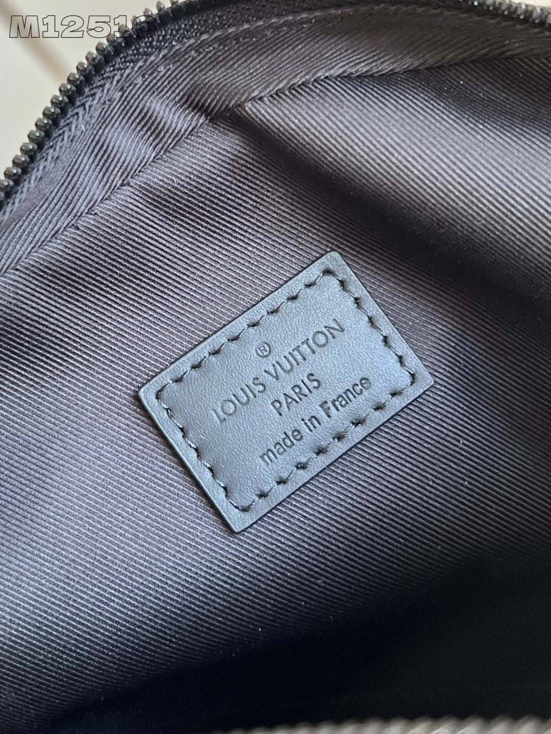 สลับแท้ LV Getaway Messenger Monogram Shadow Leather Bag กระเป๋าแมสเซนเจอร์ ขนาดกะทัดรัดเพรียวบางตอบโจทย์การใช้งาน โดดเด่นด้วยโลโก้ปั้มแบรนด์เต็มใบ