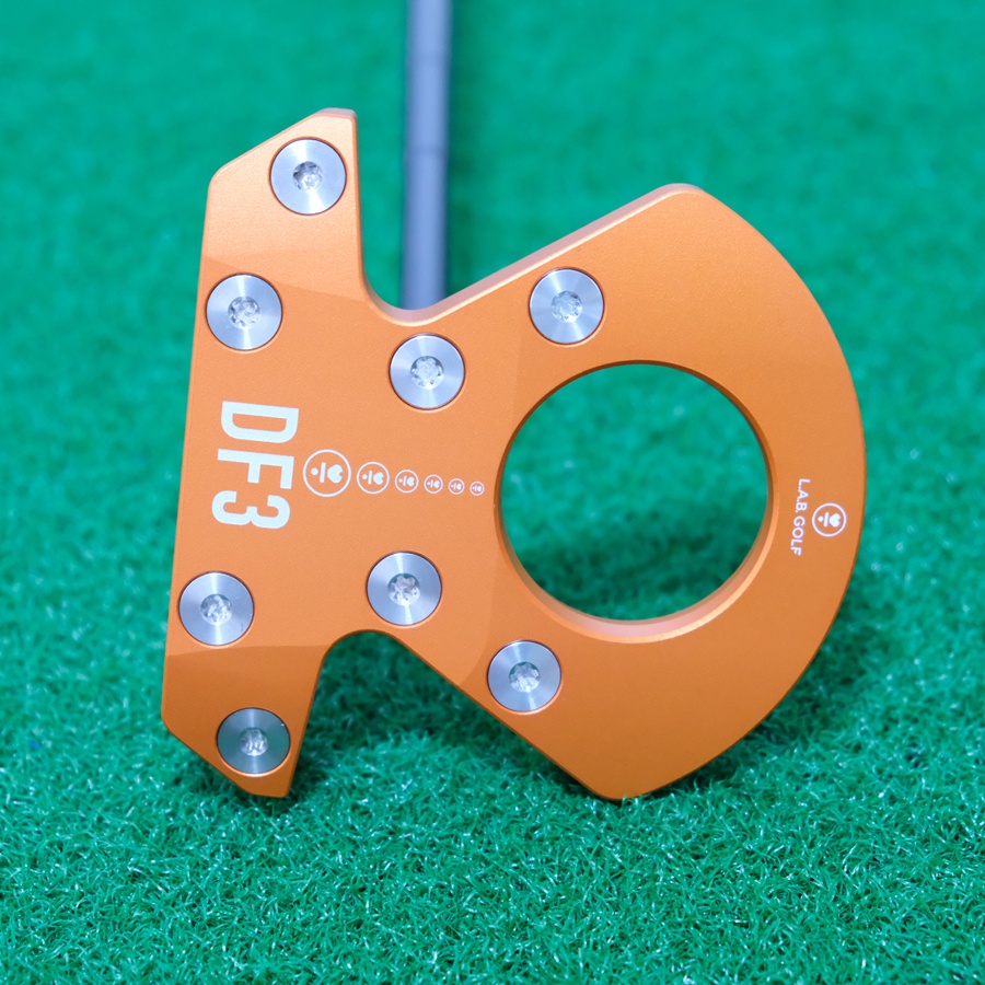 LAB GOLF DF3 ORANGE PUTTER L.A.B. GOLF 35 INCH PUTTER 35" 69* LIE BLACK STEEL