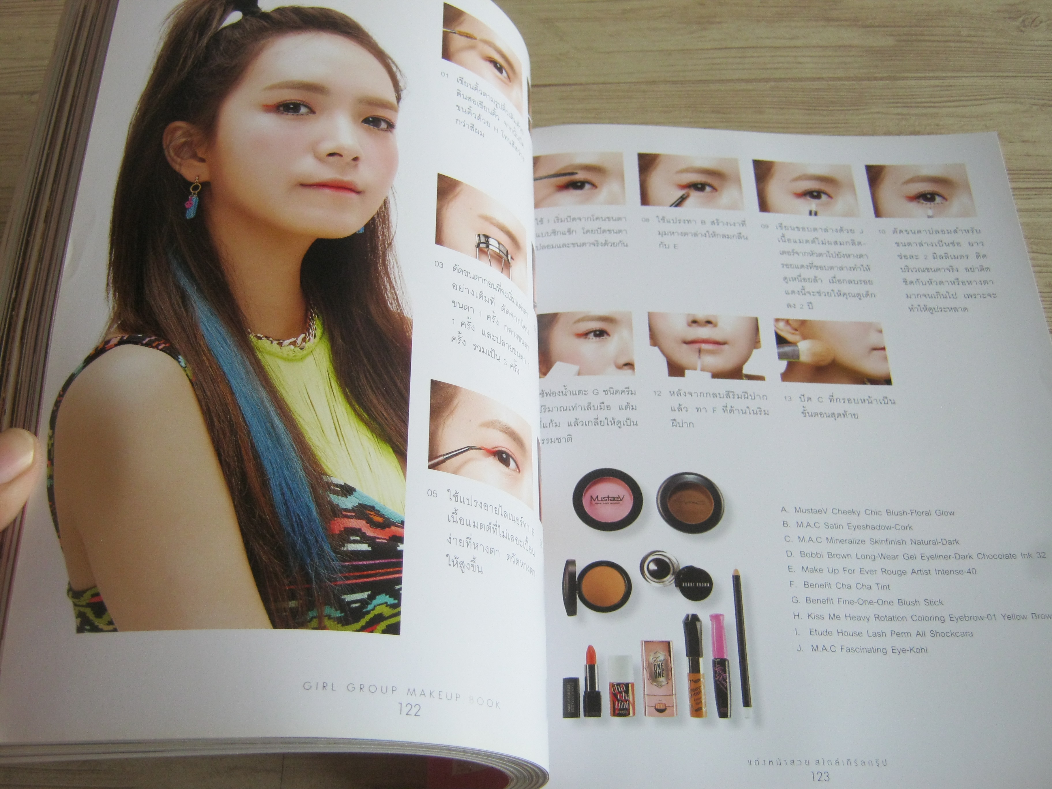 แต่งหน้าสวย สไตล์เกิร์ลกรุ๊ป (Girl Group Makeup Book) ชินกยองมีและโอฮีจิน เขียน อภิศรี แปล