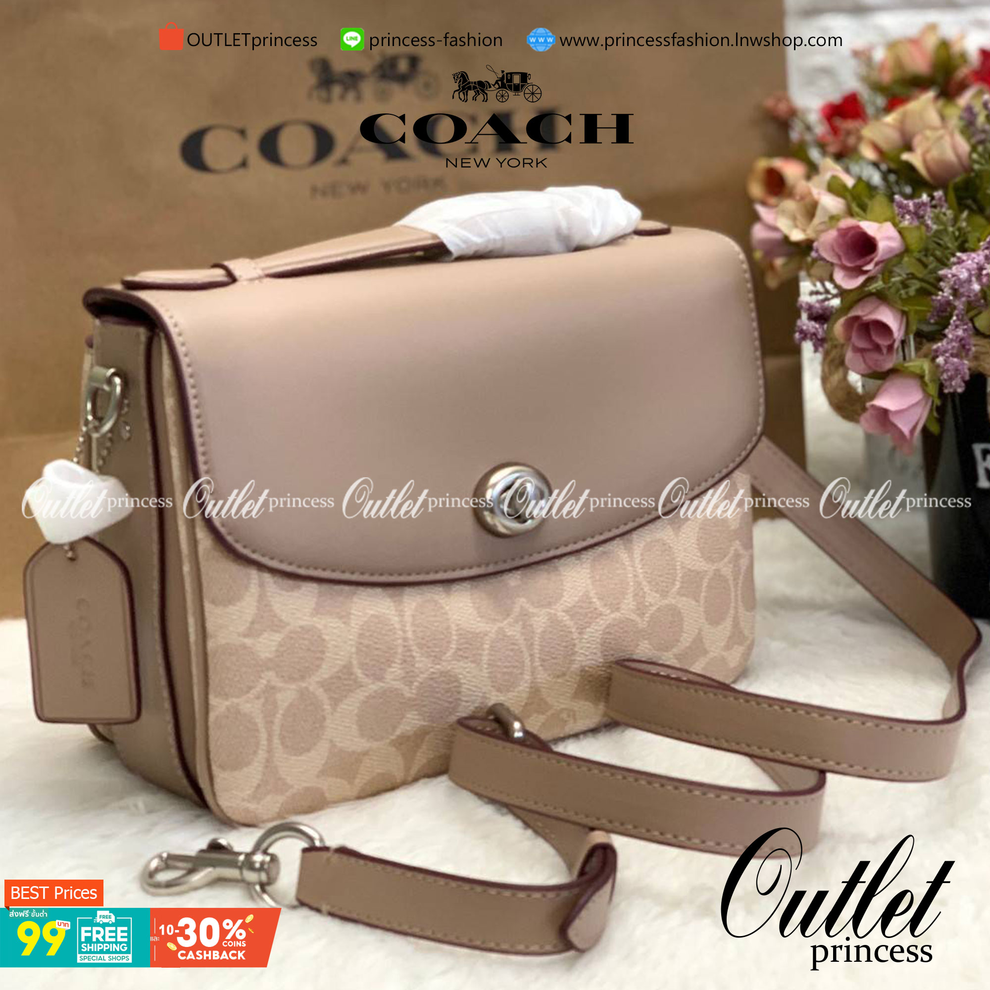 COACH CASSIE CROSSBODY BAG((68349//68348)) พร้อมส่งค่ะ! รุ่นฮิต กระเป๋าหิ้วได้//สะพายข้างหรือครอสบอดี้ร์ได้ หนังแท้นิ่มสวย เปิดปิดกระเป๋าแบบหมุนล็อค ภายในกระเป๋ามี3ช่องให้ใส่ของ แต่ล่ะช่องกว้าง สามารถใส่กระเป๋าเงินใบยาวได้;ของอื่นๆได้จุทีเดียวค่ะ ;มีช่องซ