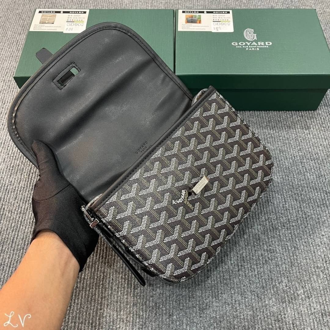 GOYARD belvedere MINI / GOYARD Messenger Bag 8" แบรนด์ดังจากฝรั่งเศส เรัยบหรูแต่ดูสง่า สะดุดตาด้วยลายเฉพาะตัว