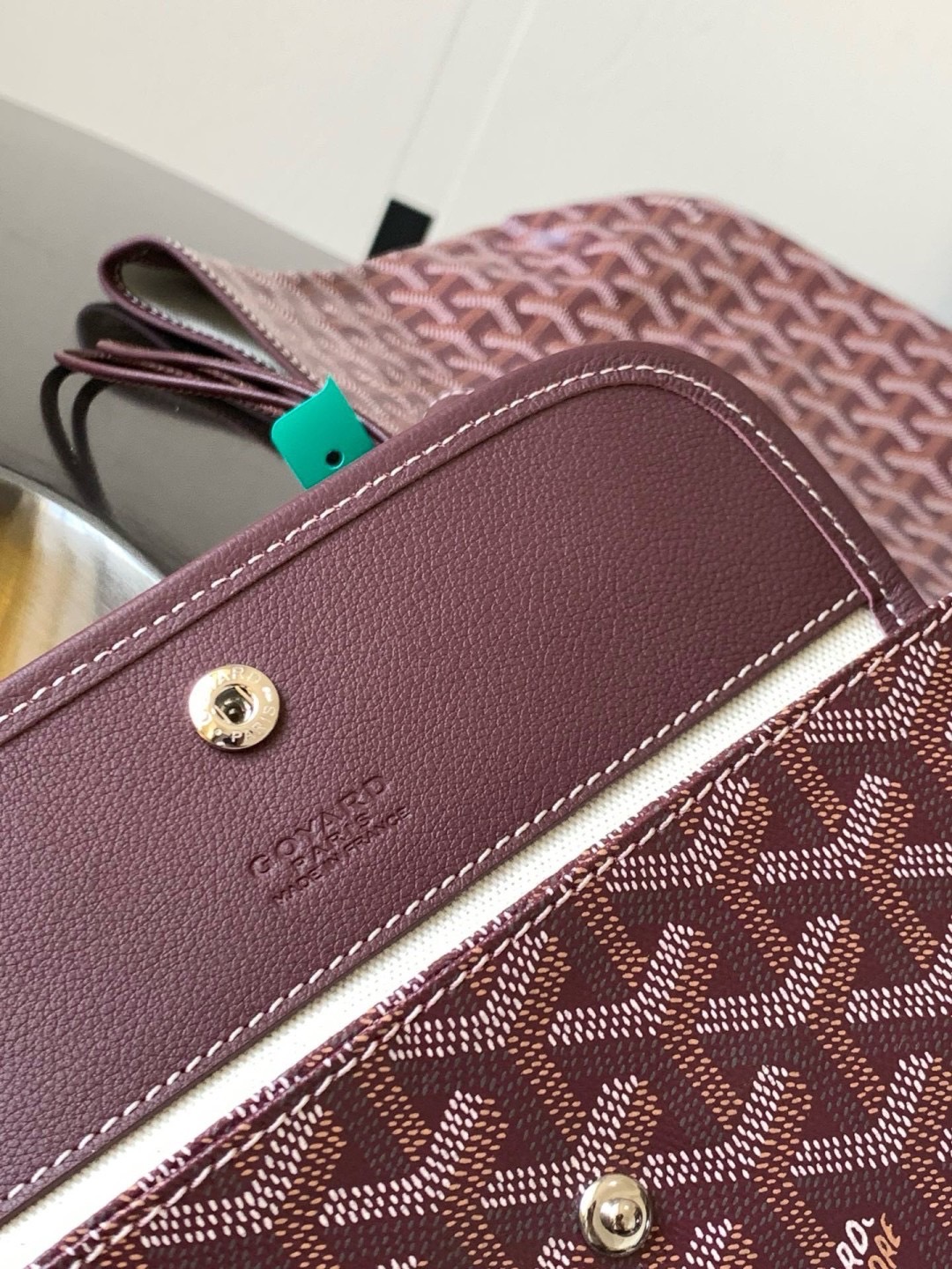 GOYARD PM TOTE BAG กระเป๋าทรงโท้ทใบใหญ่ หนังแท้สวยเป๊ะ เกรดท็อปออริ สลับแท้ 1:1 เกรดดีสุด ใช้ต่างประเทศได้ ผ่านทุก ตม.