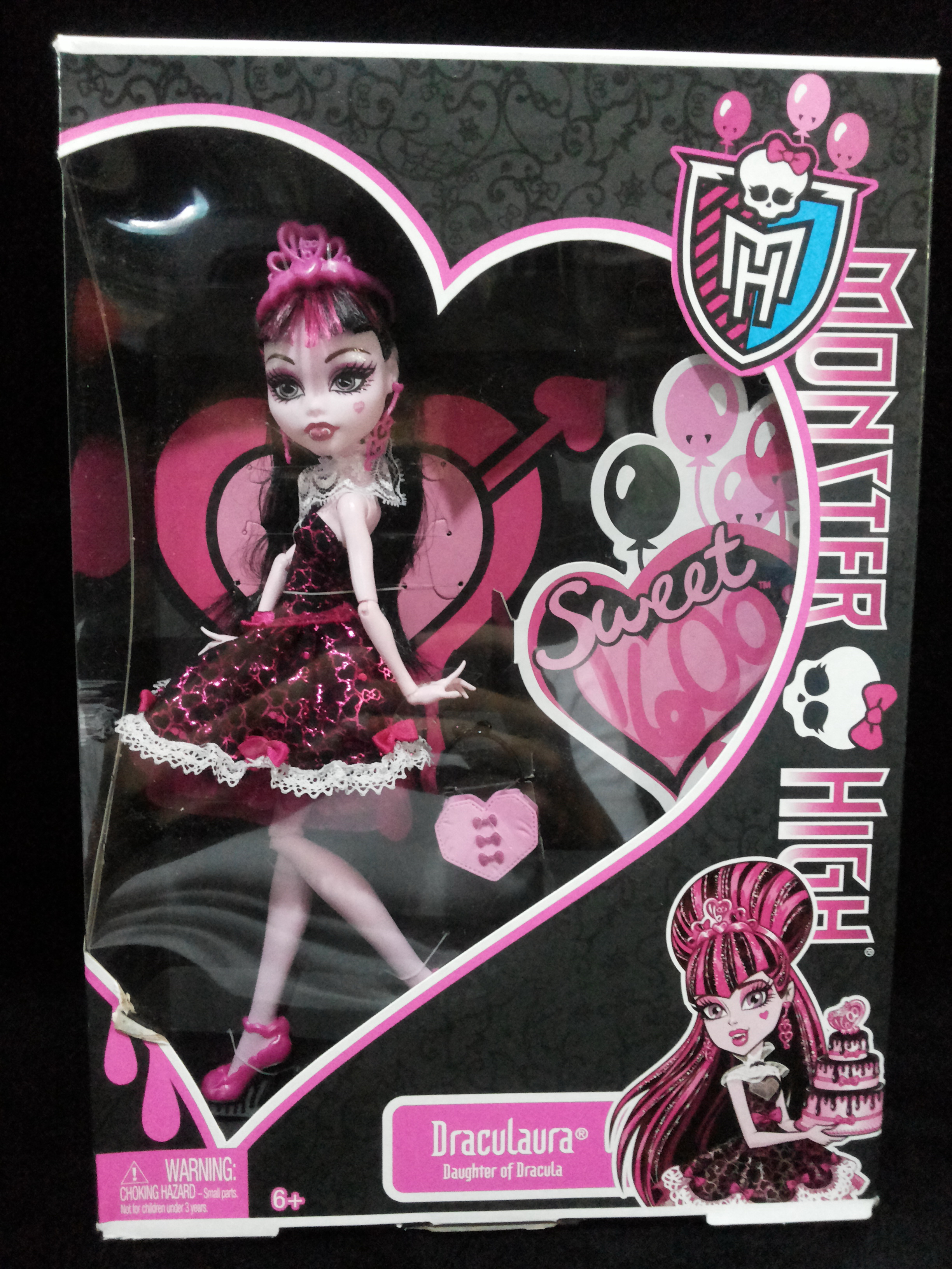 Monster High Dolls Sweet 1600_Draculaura ตุ๊กตามอนสเตอร์ไฮมือหนึ่ง