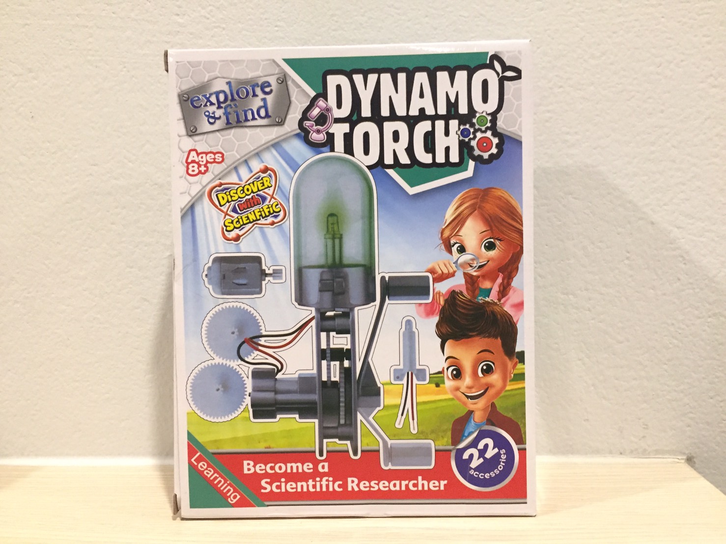 ชุดประดิษฐ์หลอดไฟไดนาโม(Dynamo Torch)