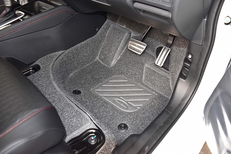 พรมดักฝุ่นไวนิลรีดขอบ HONDA CITY 2020-25 พรมดักฝุ่นในรถ สีเทา เกรดA เข้ารูป ตรงรุ่นรถ เต็มคัน