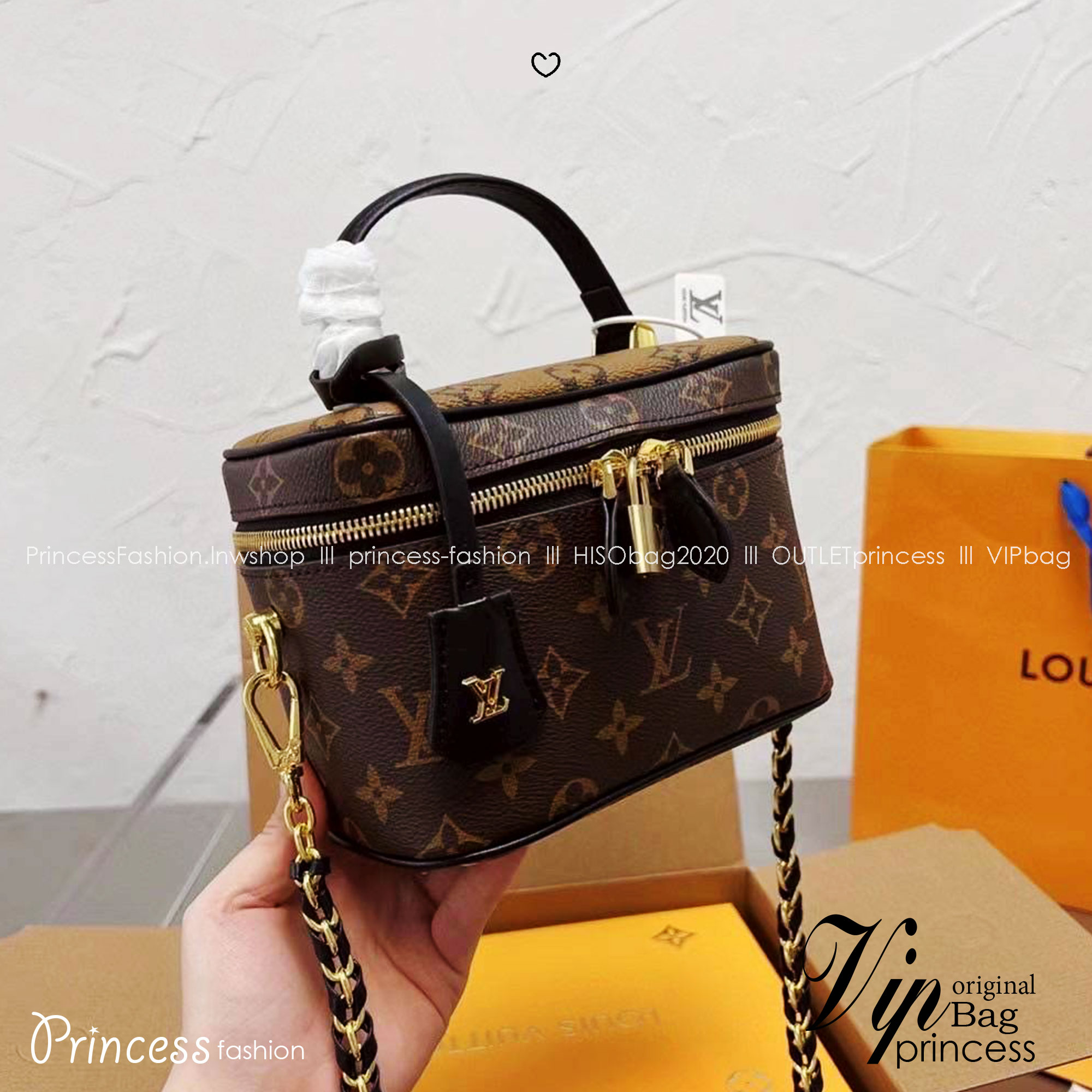 LV Vanity PM bag กระเป๋าถือ/สะพายทรงกล่องสวยคลาสสิก ใช้เป็น everyday bag สะพายได้ทุกวัน ดีไซน์สวยโดดเด่น และมาพร้อมกุญแจล็อค