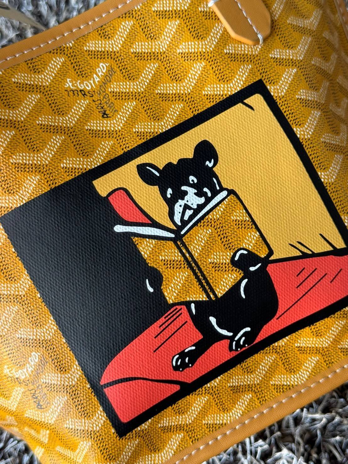 พร้อมส่ง 4 สี GOYARD ANJOU TOTE MINI / Goyard Villette Mini Tote Bag กระเป๋าทรงโท้ทมินิ แบรนด์หรูสัญชาติฝรั่งเศส 🧡 เกรดออริจินอล 1:1 สลับแท้ ใช้งานต่างประเทศได้