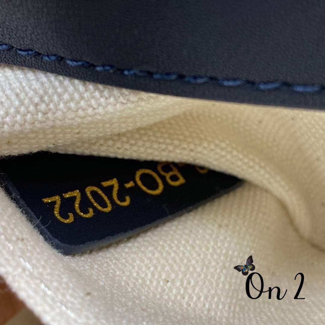 DIOR KEY BAG Blue Oblique Jacquard 22cm เกรดออริ พร้อมส่งที่ไทย