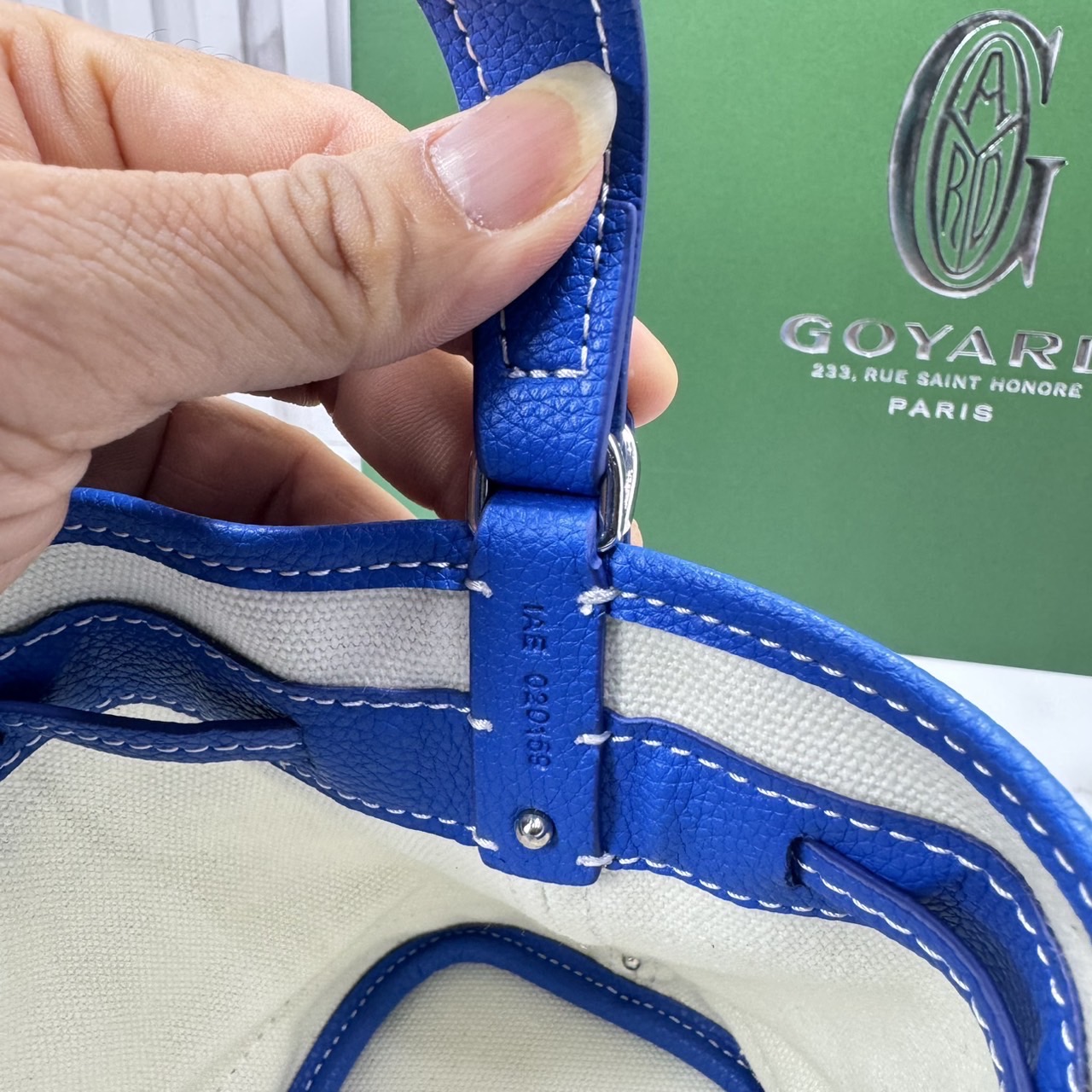 RI หนังแท้ | Goyard Petit Flot Mini bucket bag กระเป๋าสะพายทรงบัคเก็ต ไซส์มินิ ดูผู้ดีในตัว วัสดุหนังแคนวาสพิมพ์ลายสวยคม