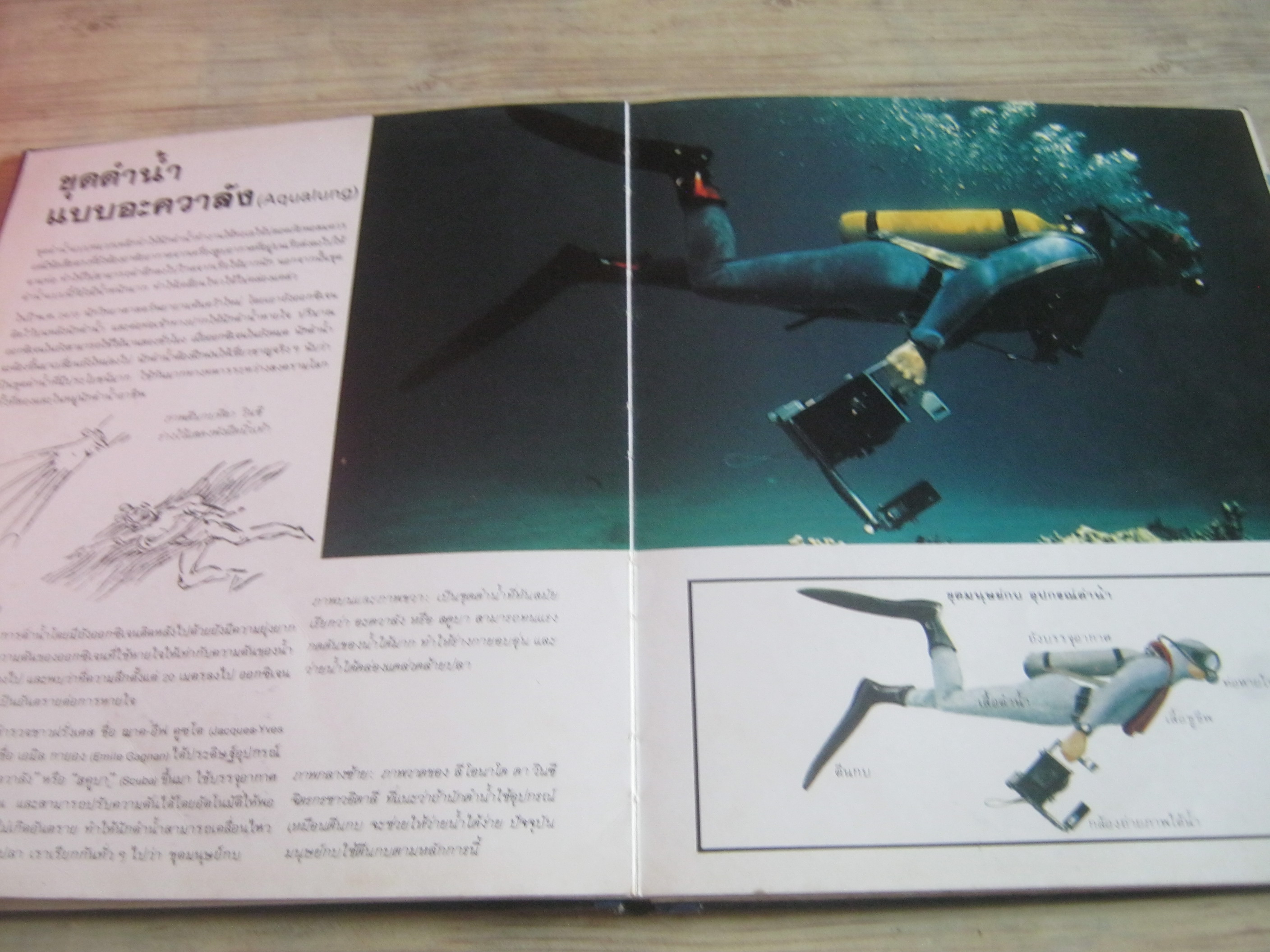 สารานุกรมเยาวชน เทคโนโลยีสมัยใหม่ โลกใต้ทะเล โทมัส ไรท์ เขียน ยรรยง ณ ตะกั่วทุ่ง แปล