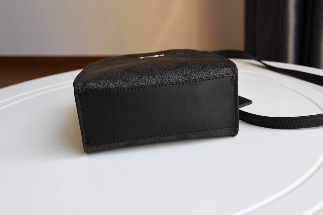 Coach Mini Cally Crossbody In Signature Canvas